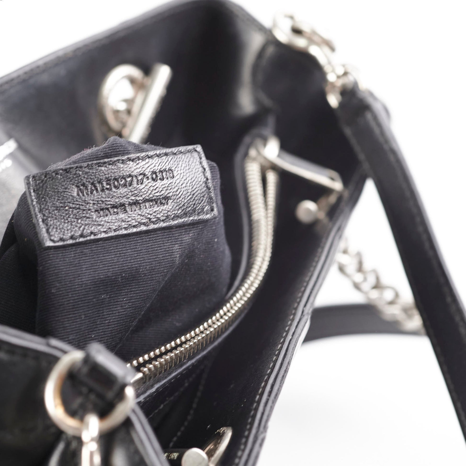 YSL Saint Laurent Loulou Shopper Tote Black Tote Bag