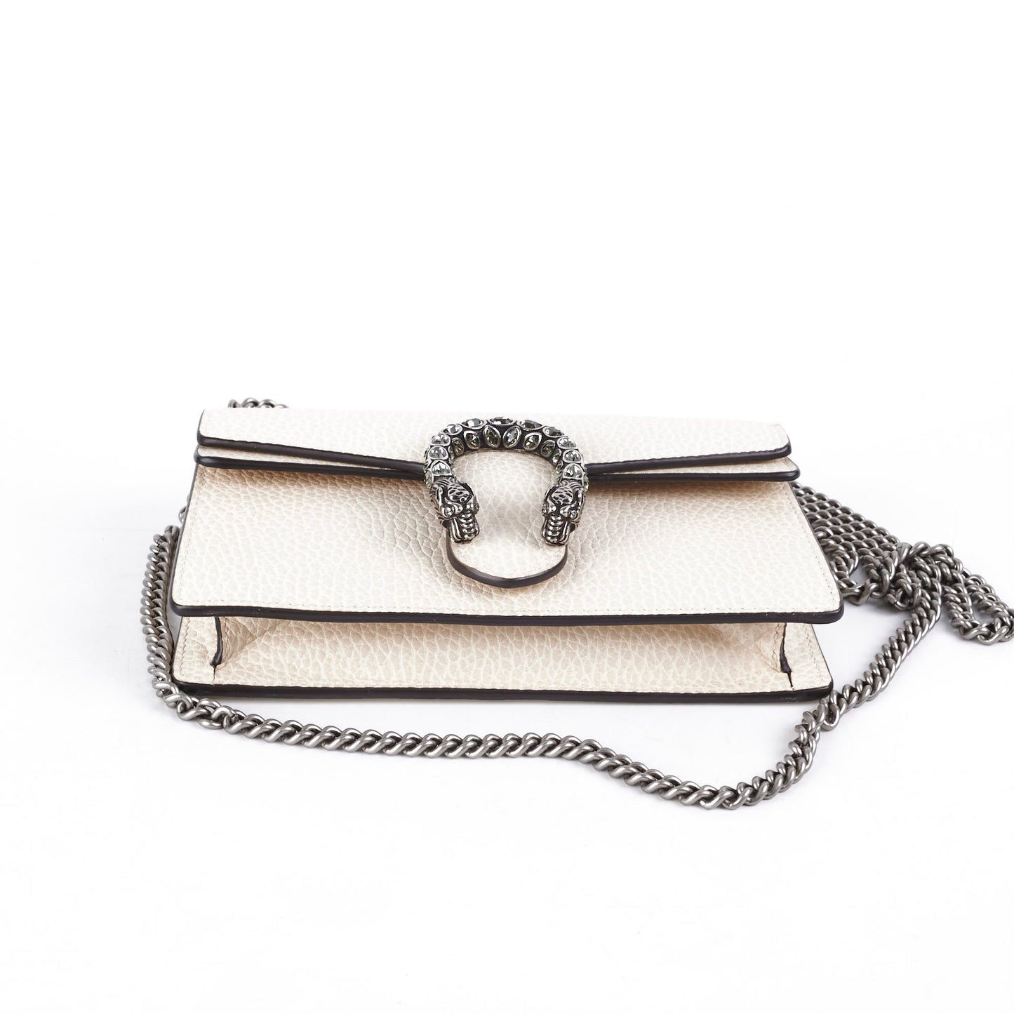 Gucci Supermini Dionysus Crossbody Bag Cream