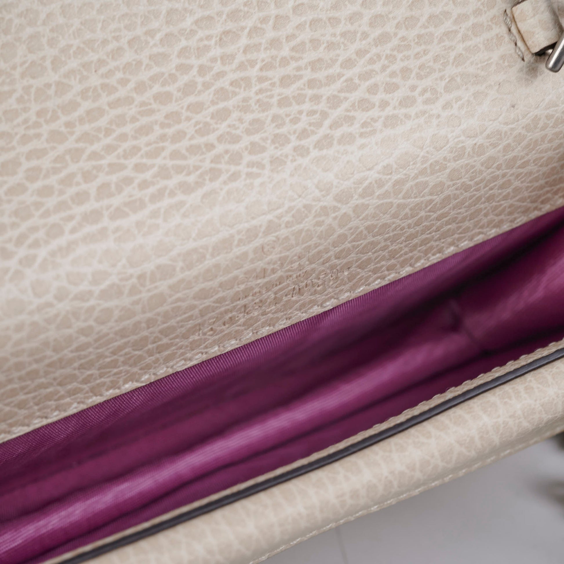 Gucci Supermini Dionysus Crossbody Bag Cream