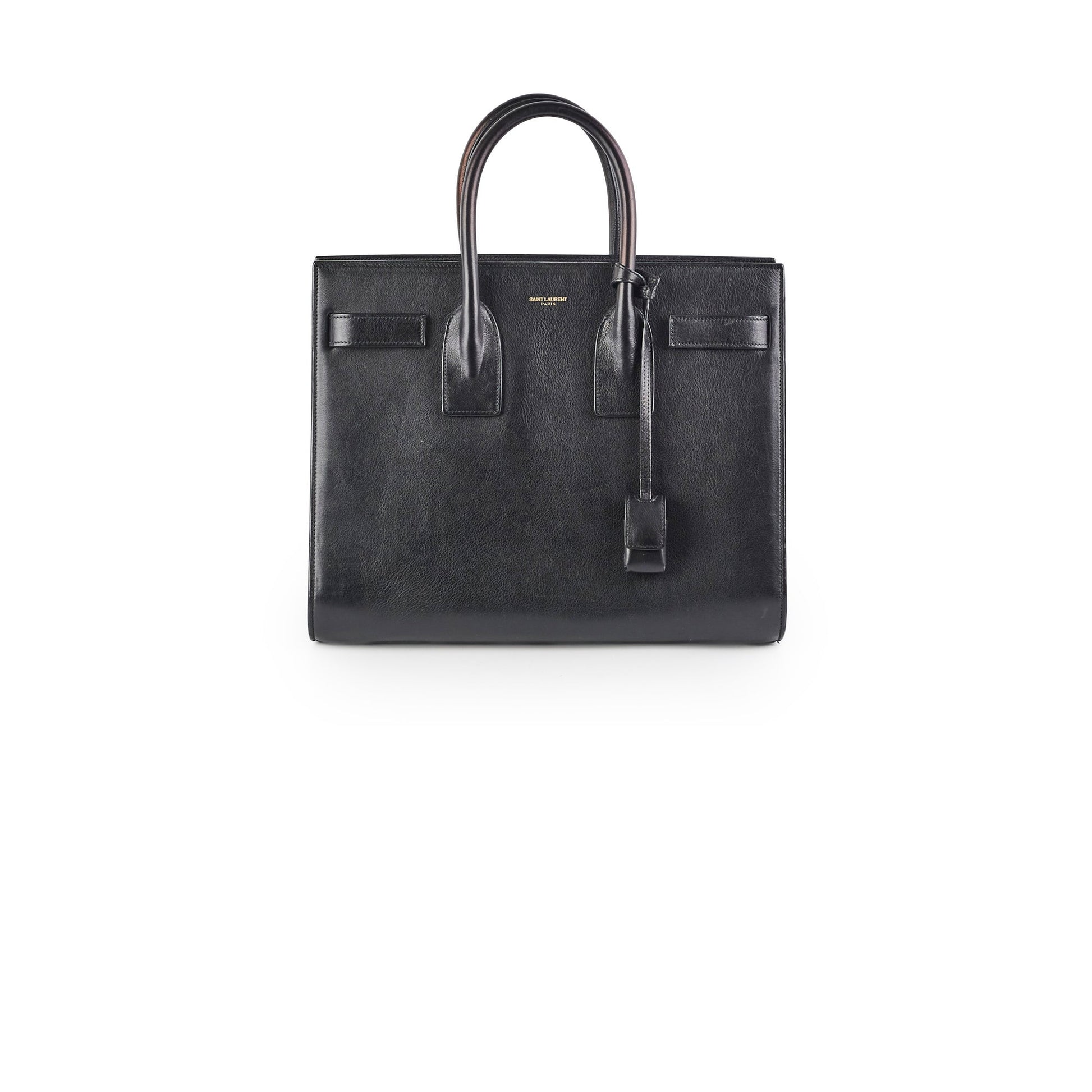 YSL Saint Laurent Sac De Jour Tote Bag Black Small