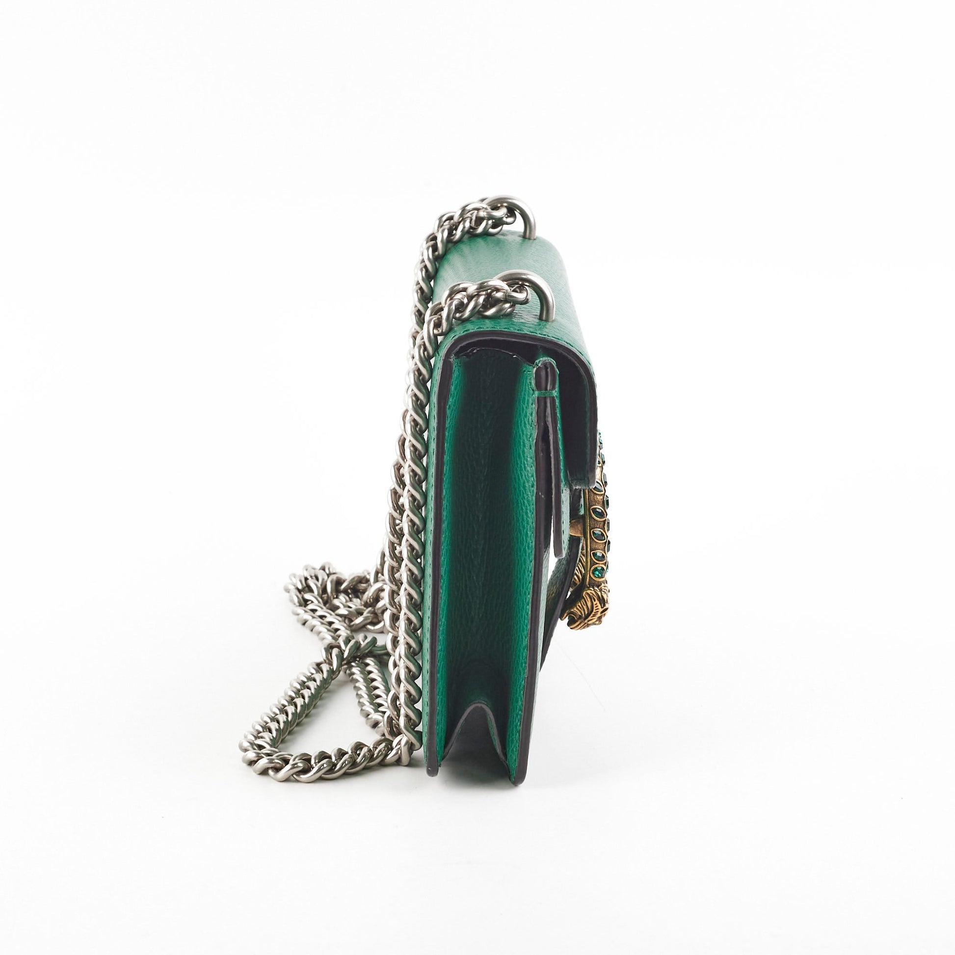 Gucci Dionysus Shoulder Bag Green Mini