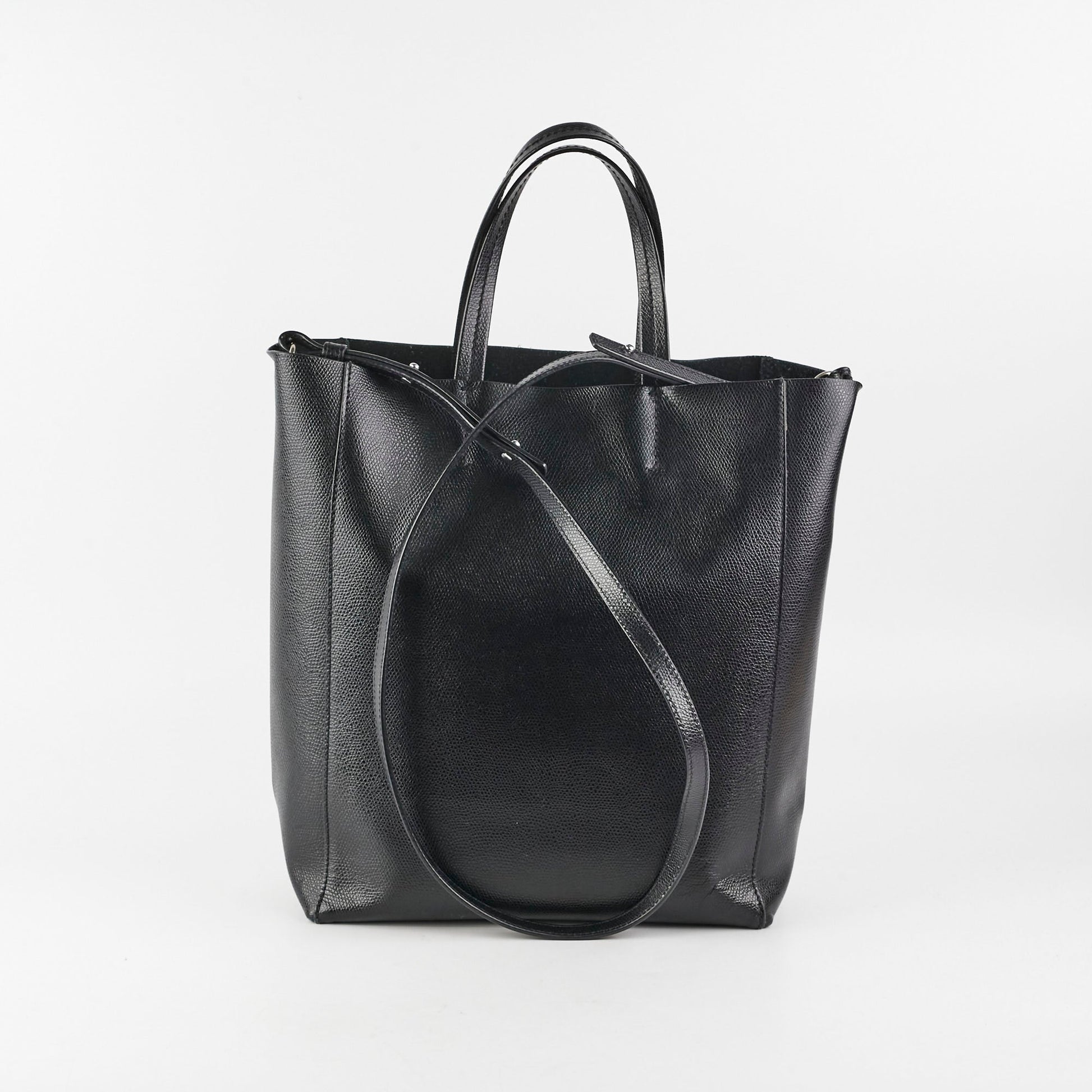 Luxury Tote Handbag Leather Black Tote Bag