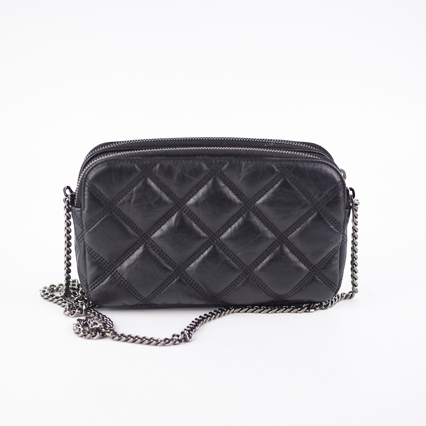 YSL Saint Laurent Becky Pochette Crossbody Bag Black