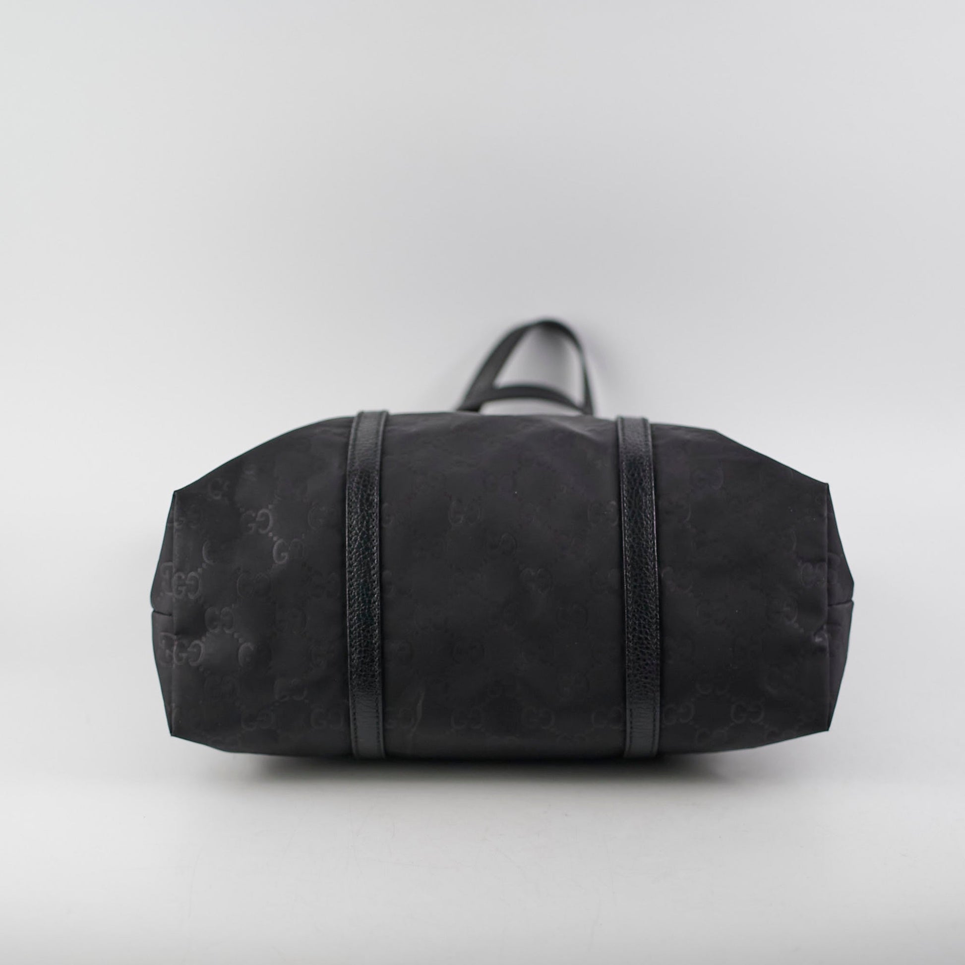 Gucci Tote Monogram Black Tote Bag Black Tote