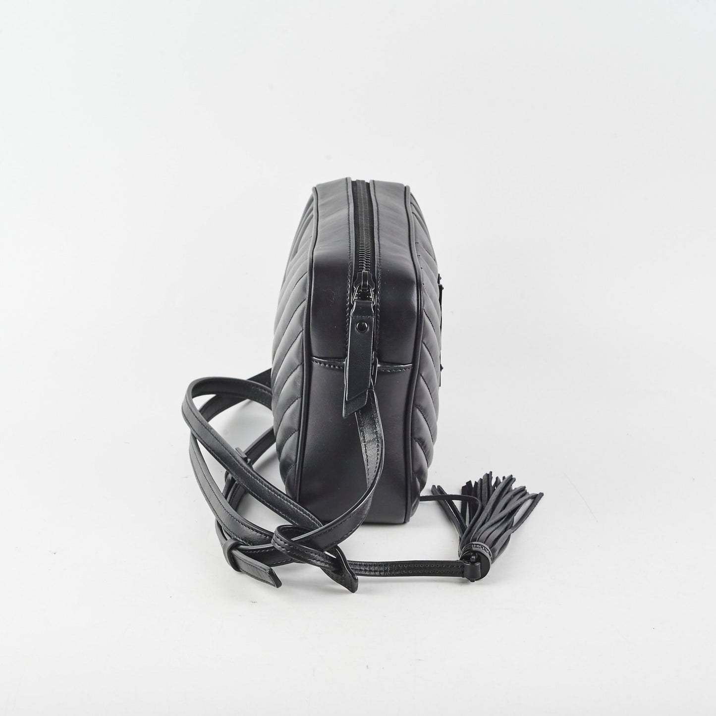 YSL Saint Laurent Lou Camera Camera Bag Black Crossbody Bag