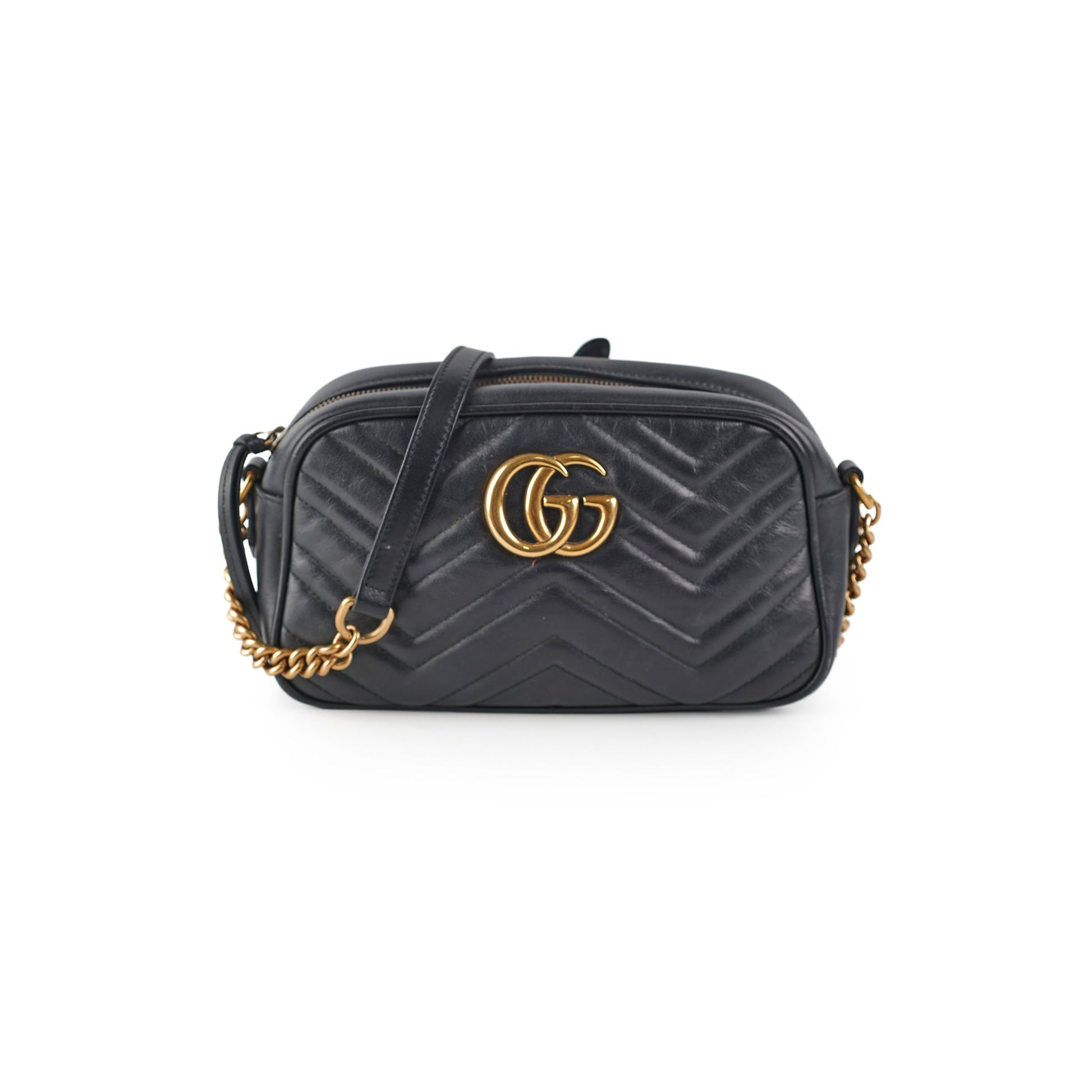 Gucci Marmont Camera Crossbody Black Small Crossbody Bag Crossbody Black