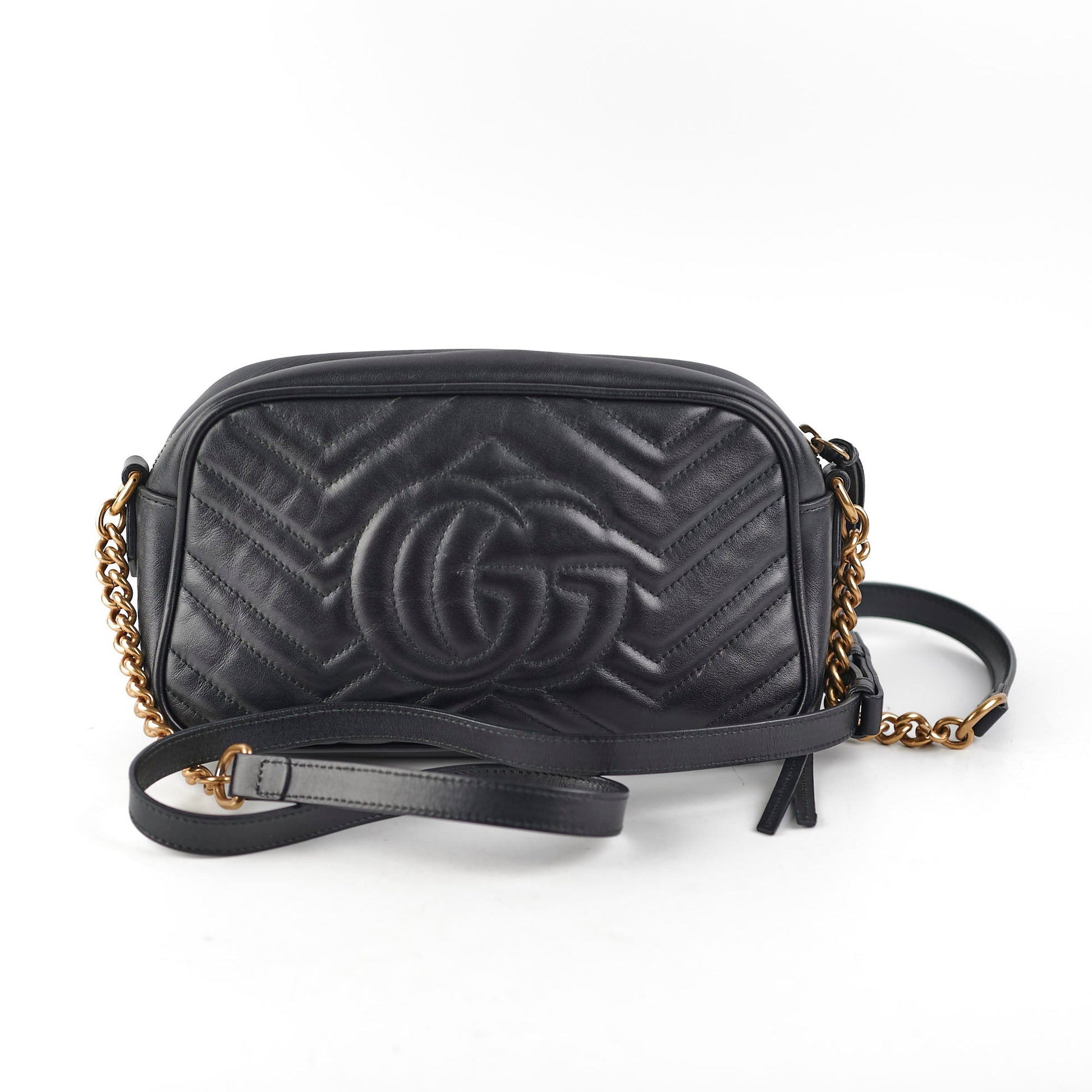Gucci Marmont Camera Crossbody Black Small Crossbody Bag Crossbody Black