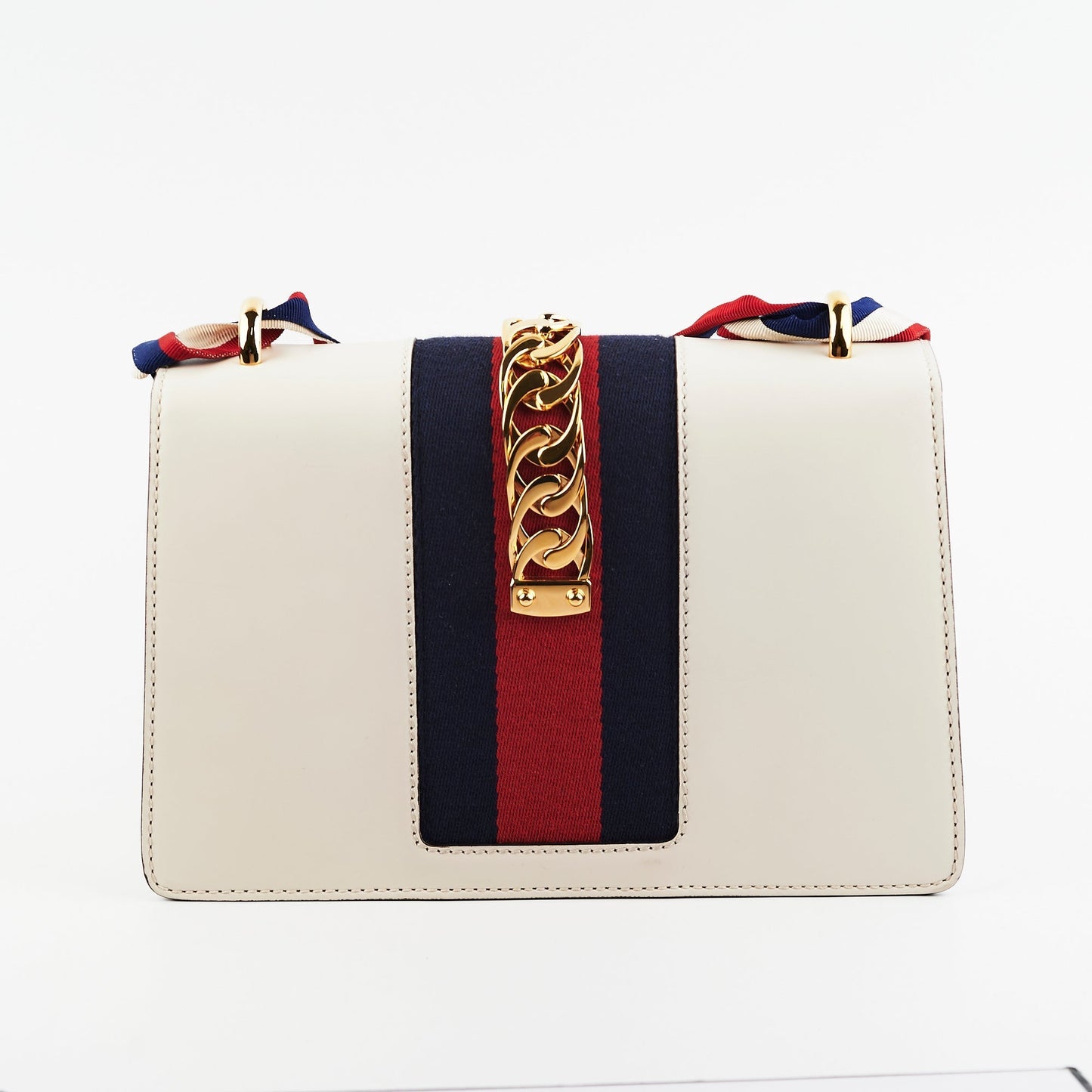 Gucci Sylvia Shoulder Bag White Shoulder Bag