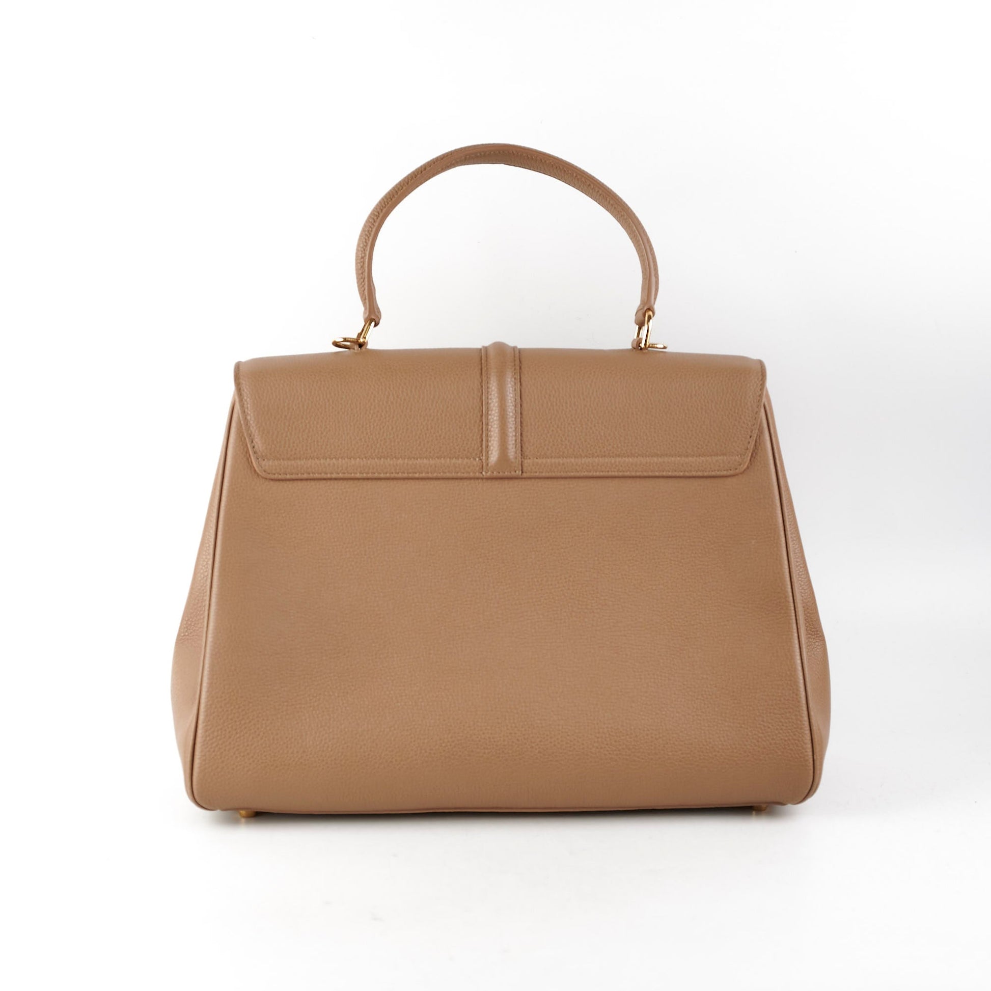 Luxury Classic Taupe Handbag Medium Travel Bag