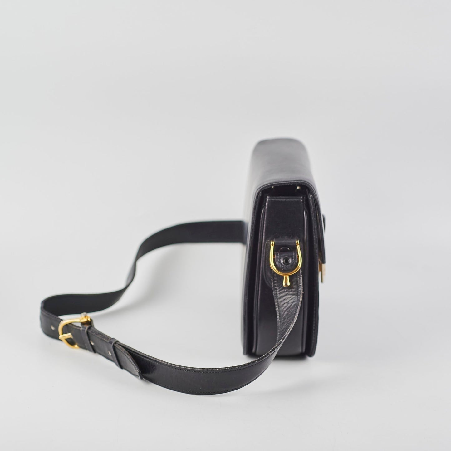 Luxury Horse Carriage Bag Black Travel Bag