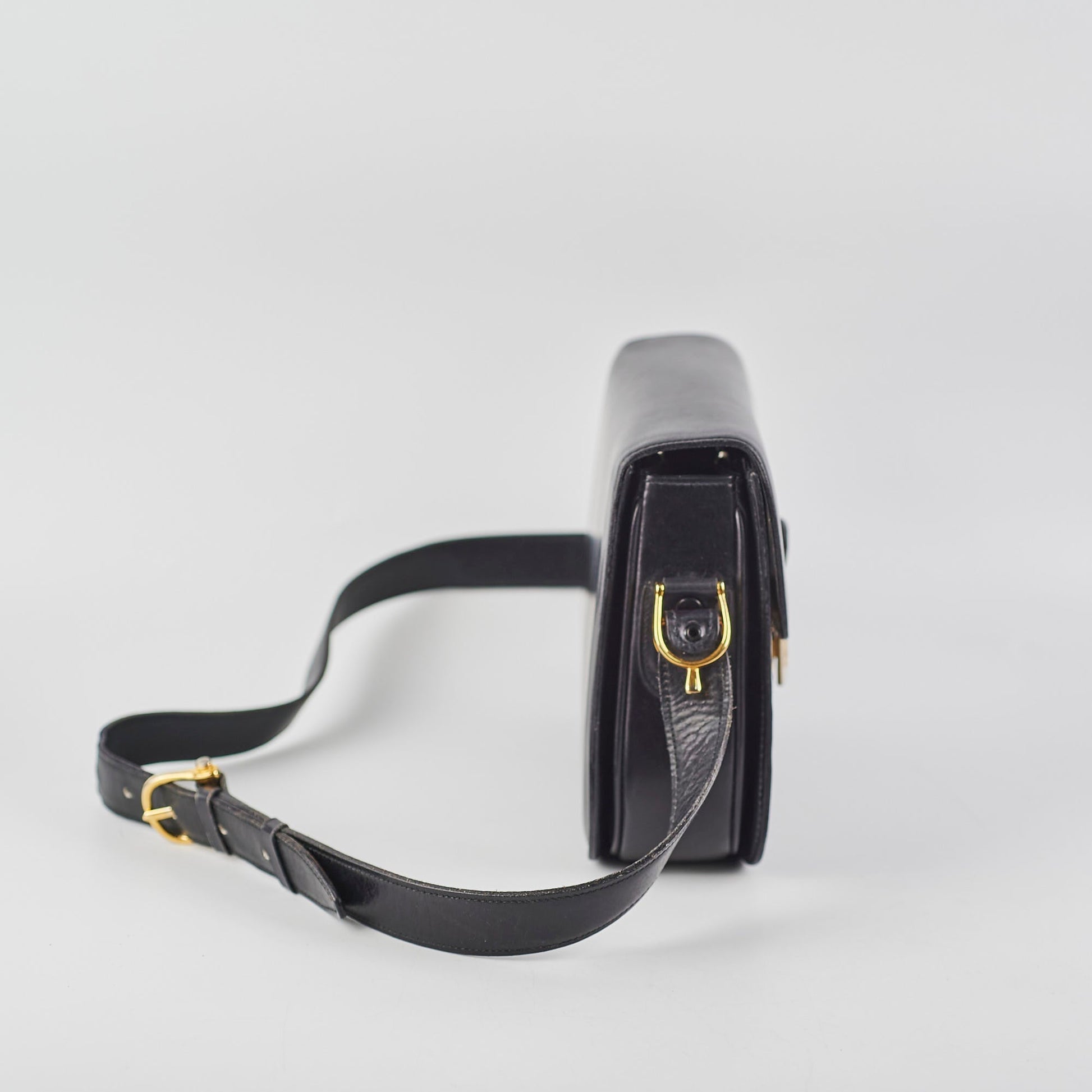 Luxury Horse Carriage Bag Black Travel Bag