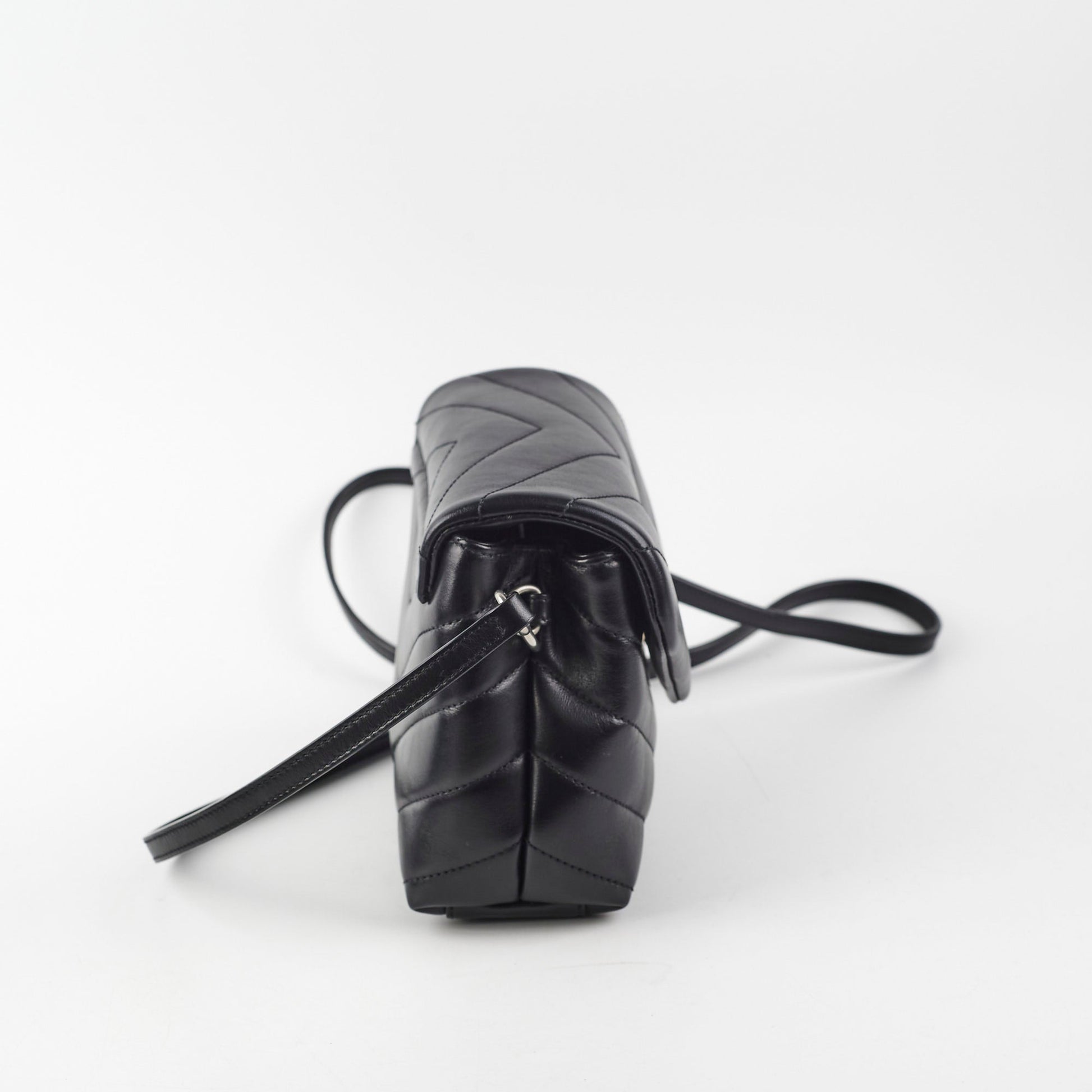 YSL Saint Laurent Lou Lou Crossbody Bag Black Toy 2