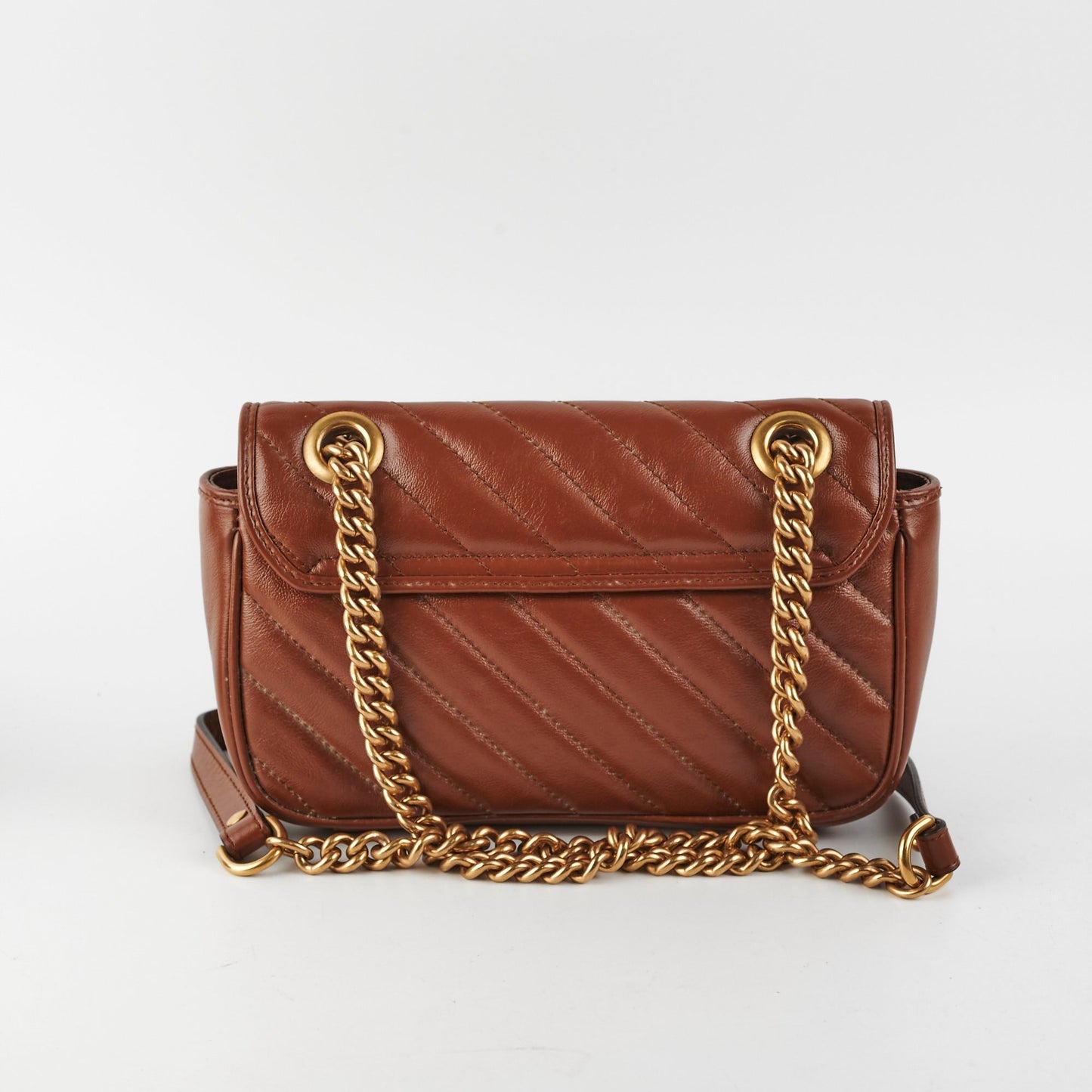 Gucci Marmont Shoulder Bag Brown Mini