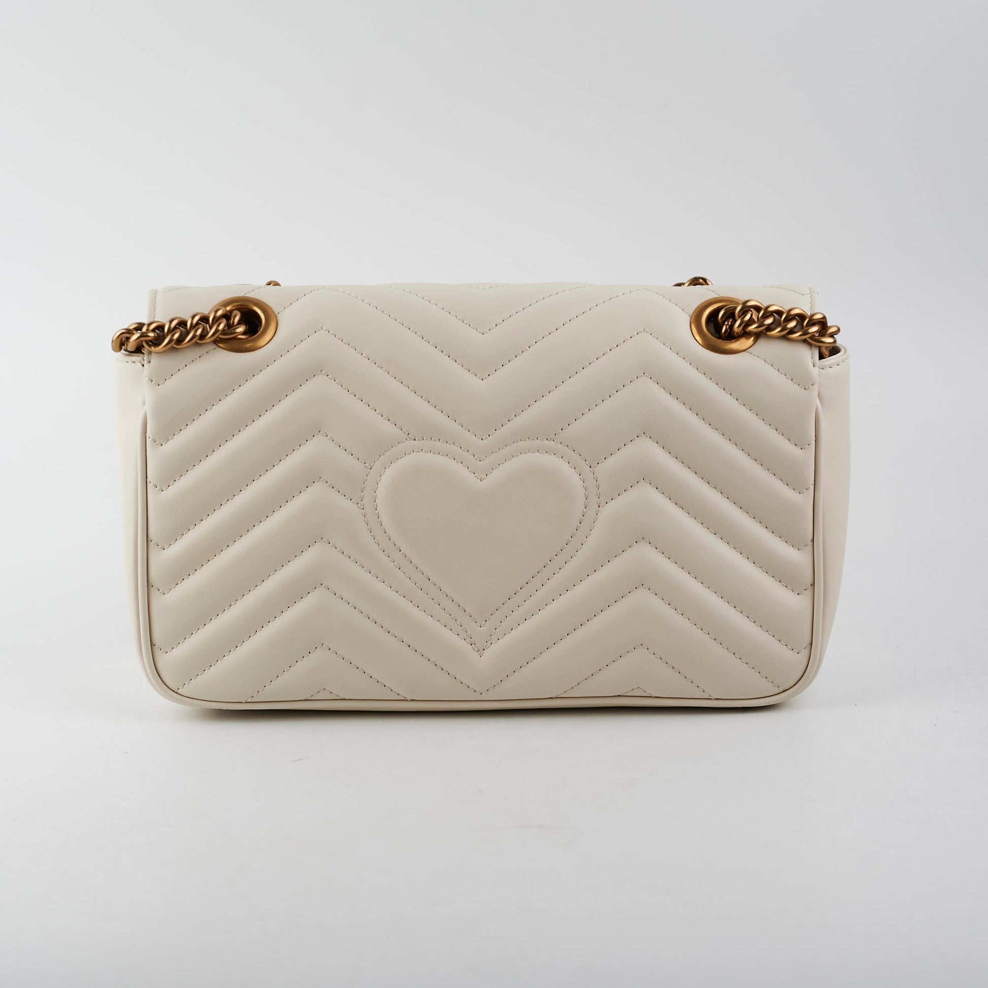 Gucci Marmont Ivory Crossbody Bag Medium