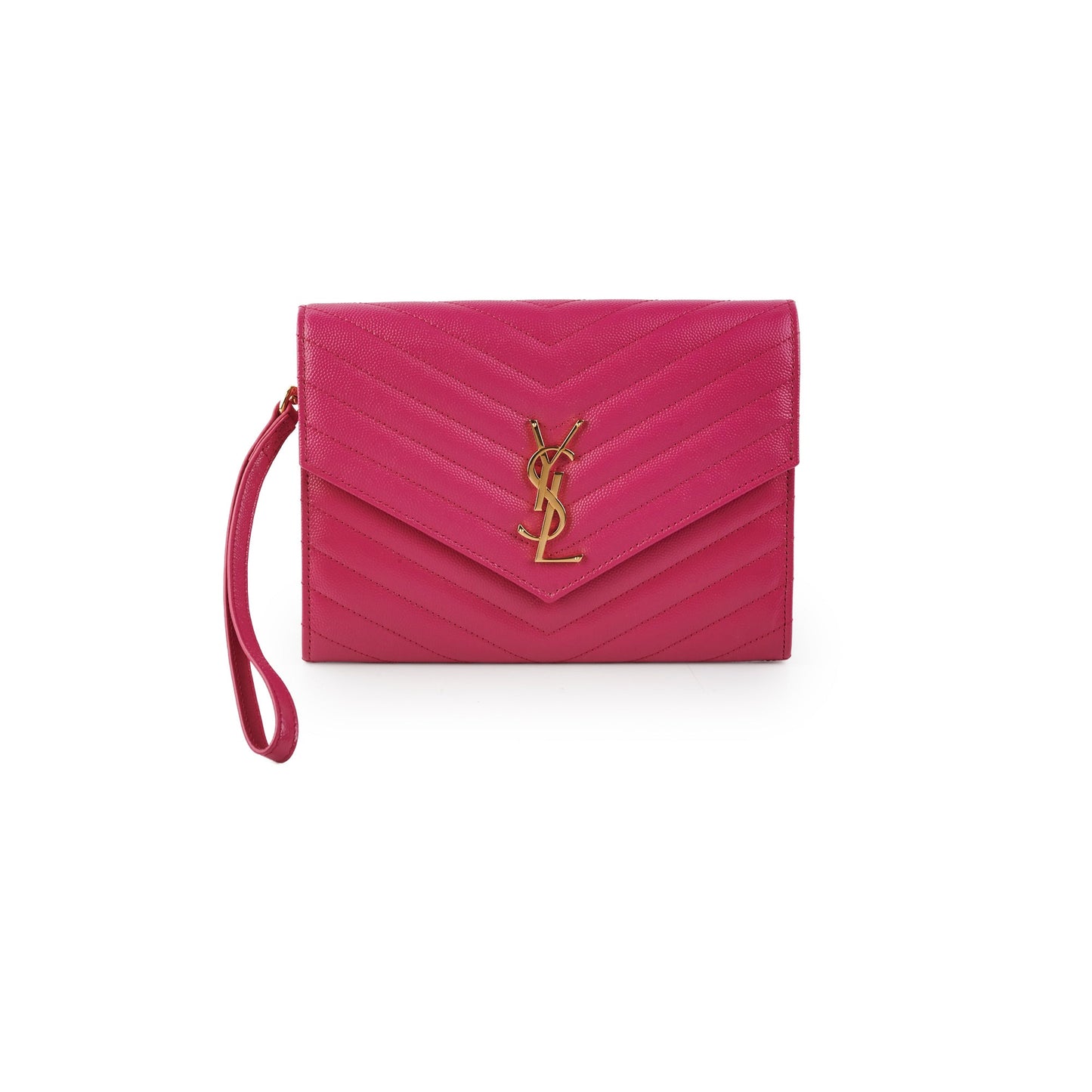 YSL Saint Laurent Clutch Pink Clutch Bag