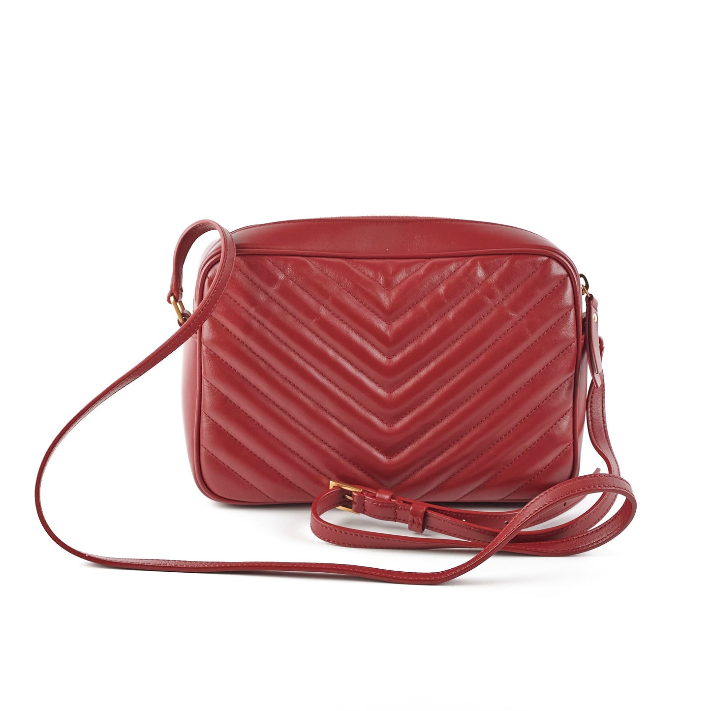 YSL Saint Laurent Lou Camera Bag Burgundy Travel Bag
