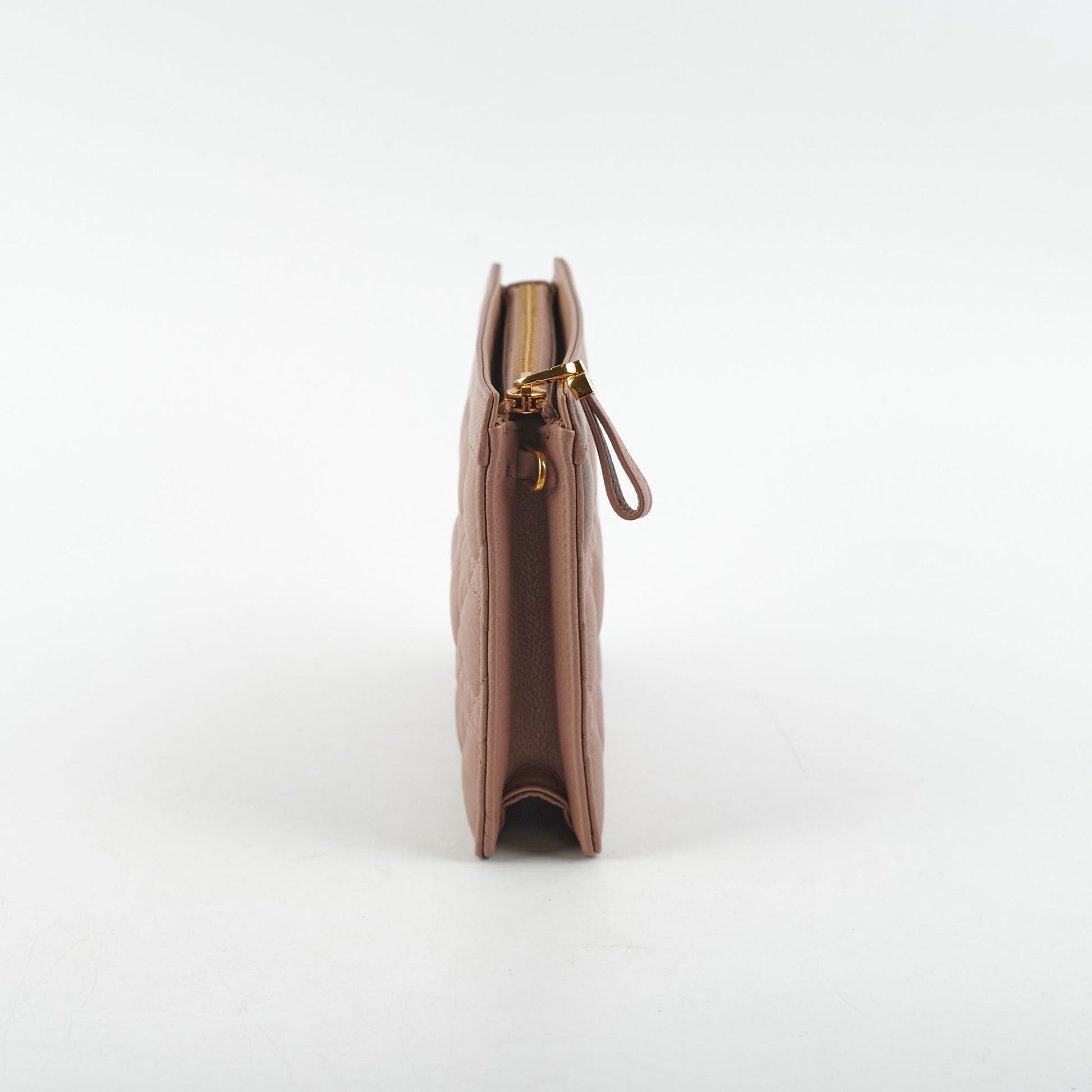 Dior Christian Caro Every Pouch Clutch Rose Nude Clutch Bag