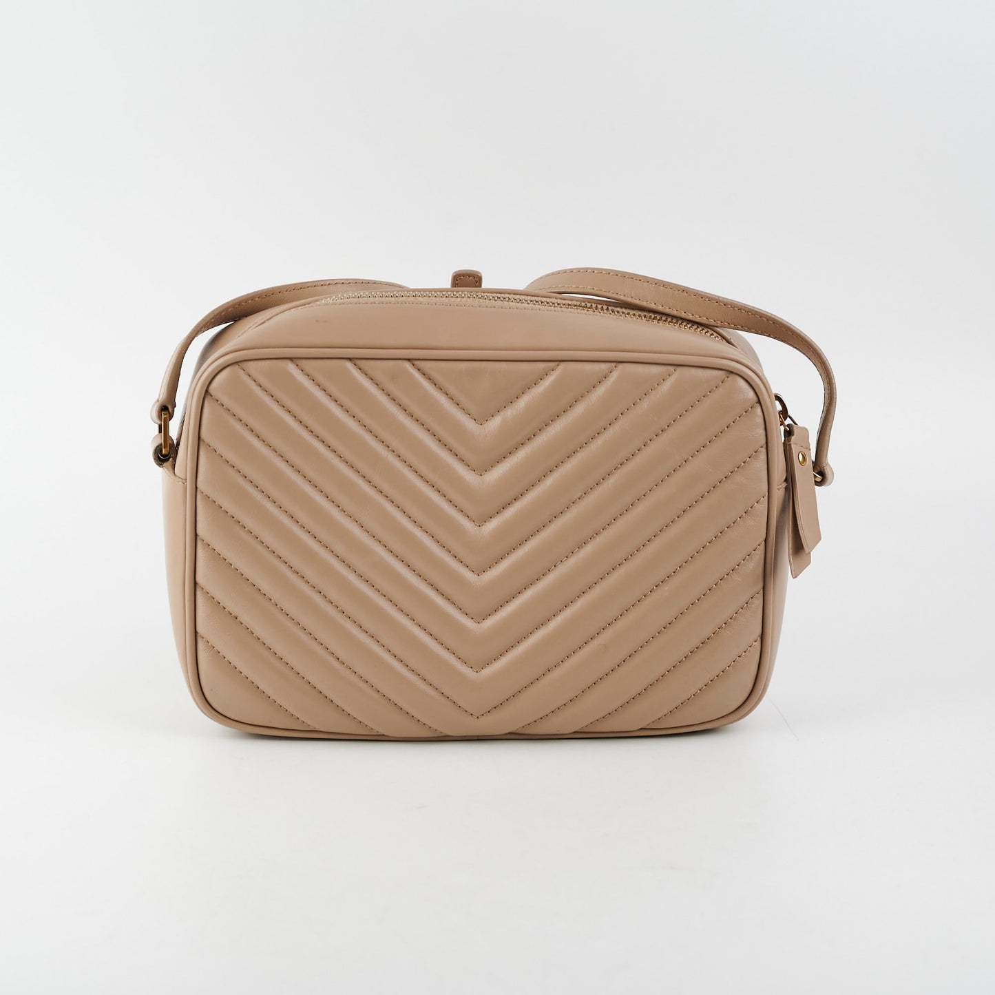 YSL Saint Laurent Lou Camera Bag Beige Crossbody Bag