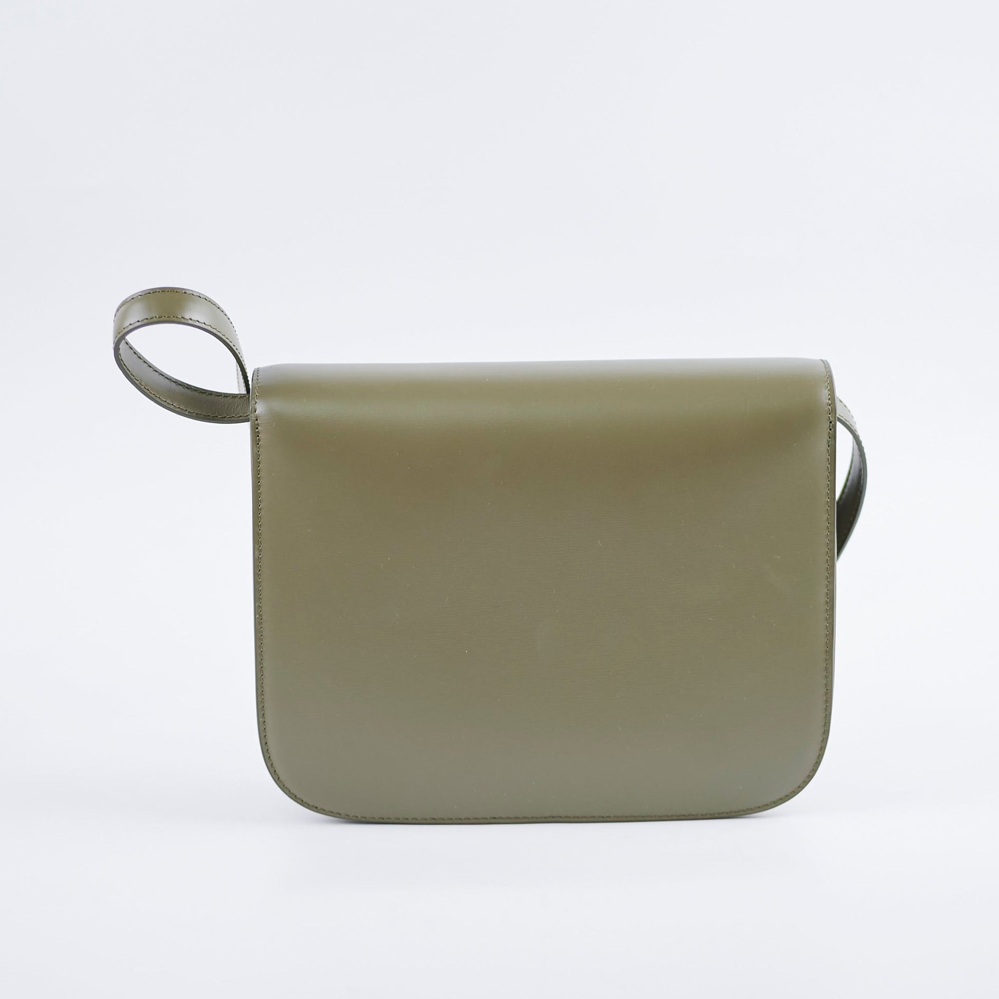 Luxury Box Bag Olive Medium Travel Bag