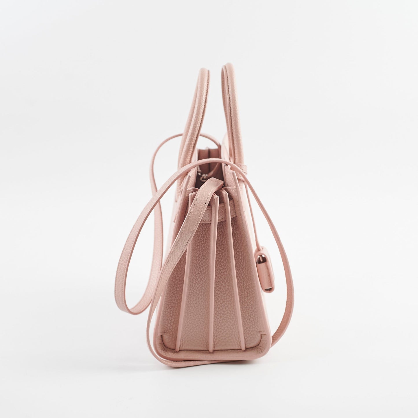 YSL Saint Laurent Sac Du Jour Crossbody Bag Pink Baby