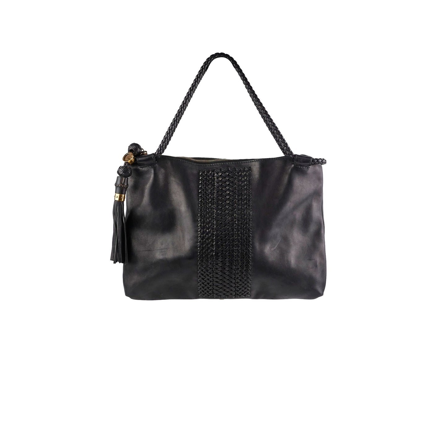 Gucci Tote Leather Black Tote Bag