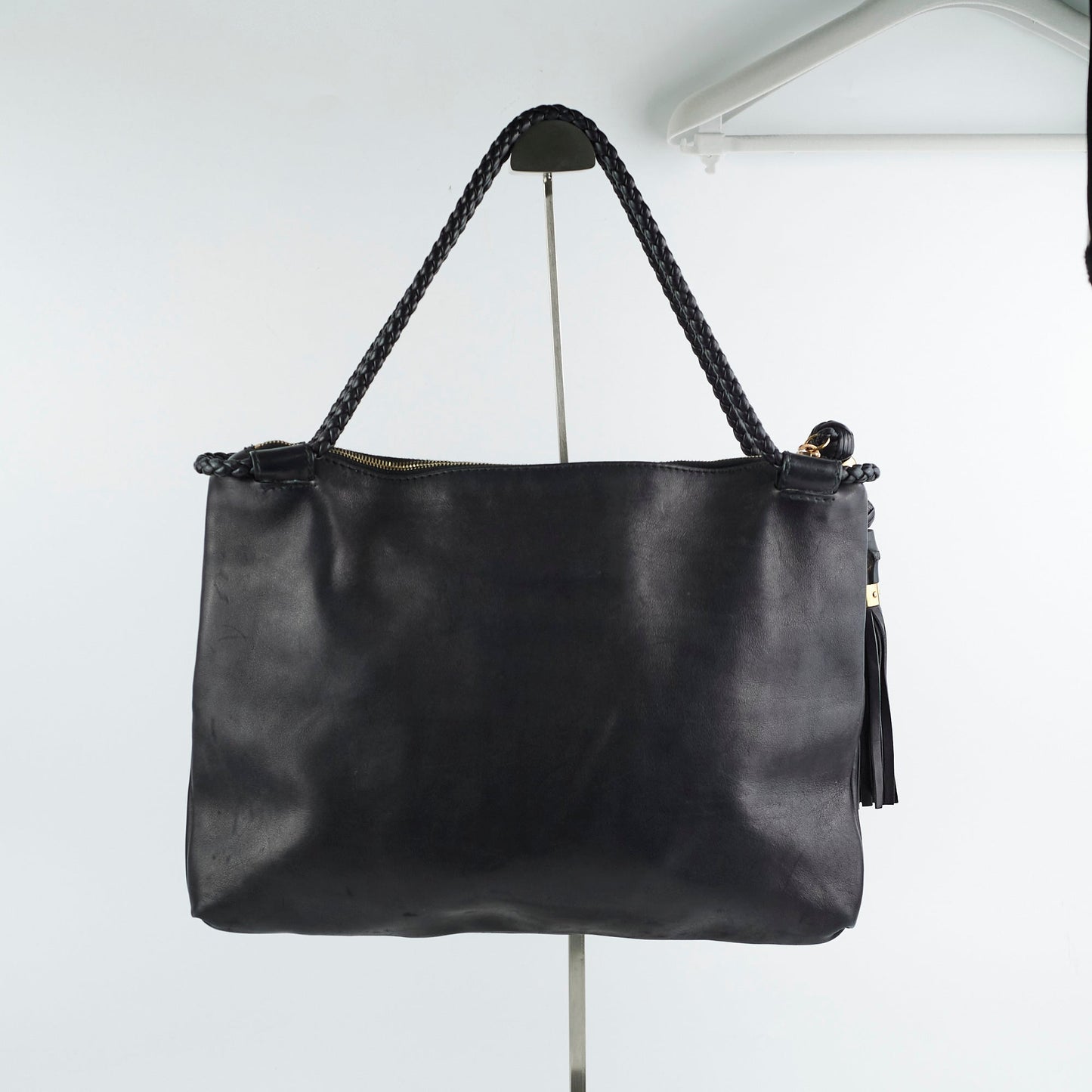 Gucci Tote Leather Black Tote Bag