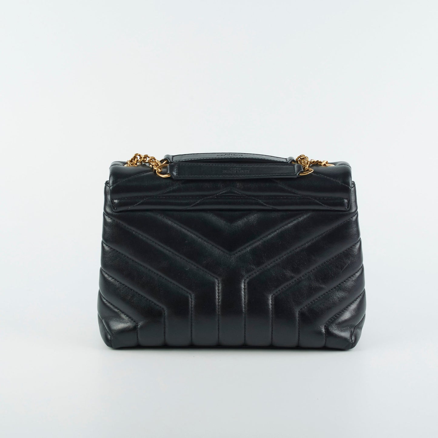 YSL Saint Laurent Lou Lou Shoulder Bag Black Small