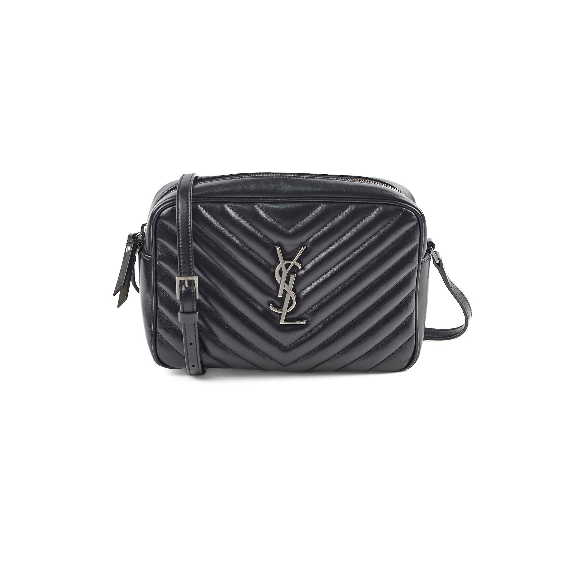YSL Saint Laurent Lou Camera Bag Black Crossbody Bag 3