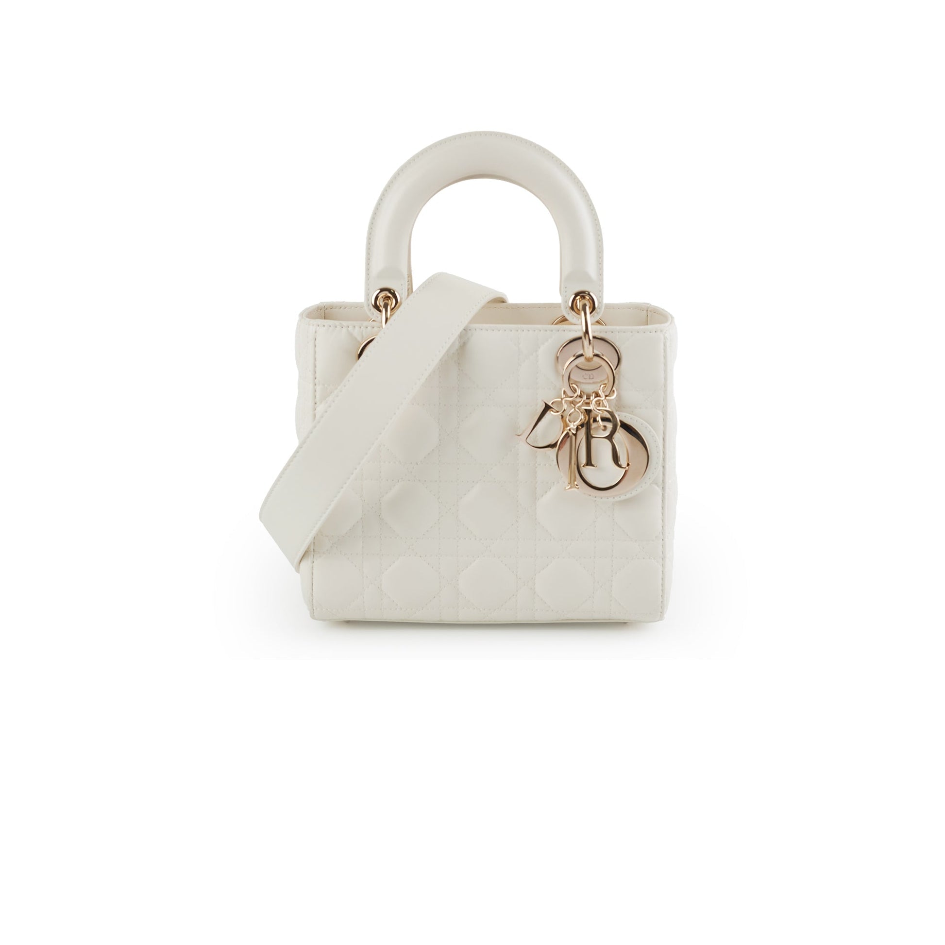Dior Item Christian Lady Bag White Small Shoulder Bag