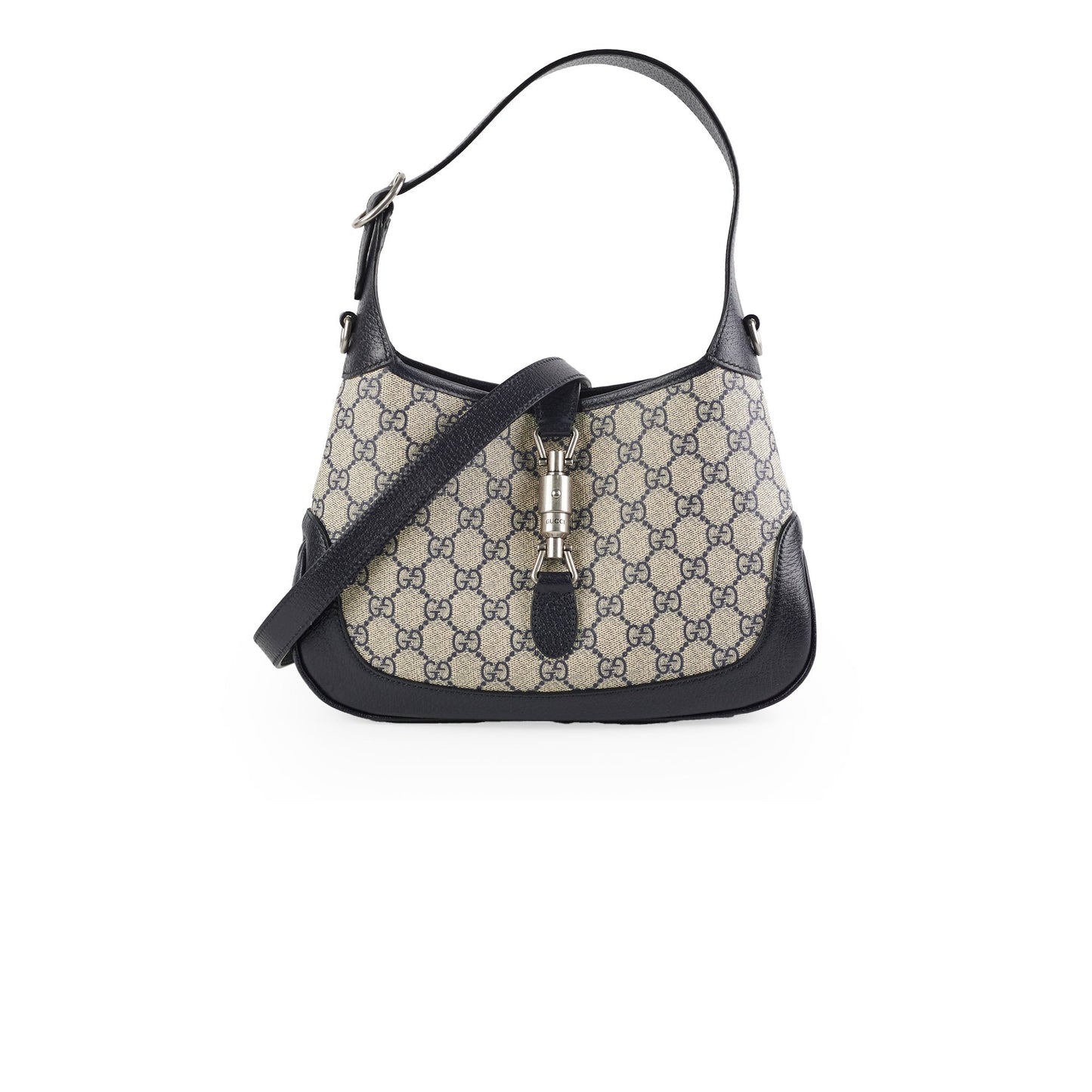 Gucci Jackie Dark Navy Crossbody Bag Small