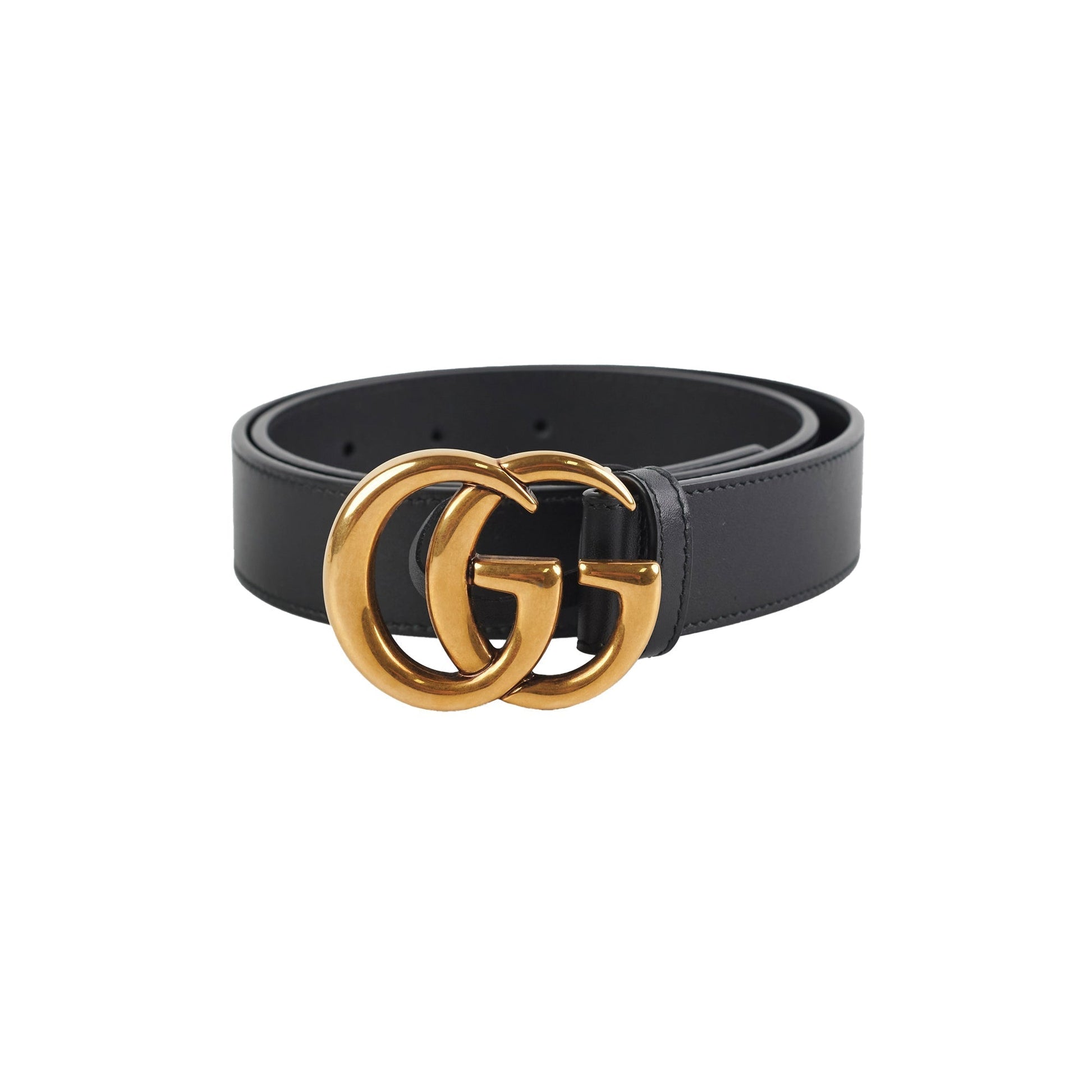 Gucci Marmont Belt Szie Handbag Black Accessory