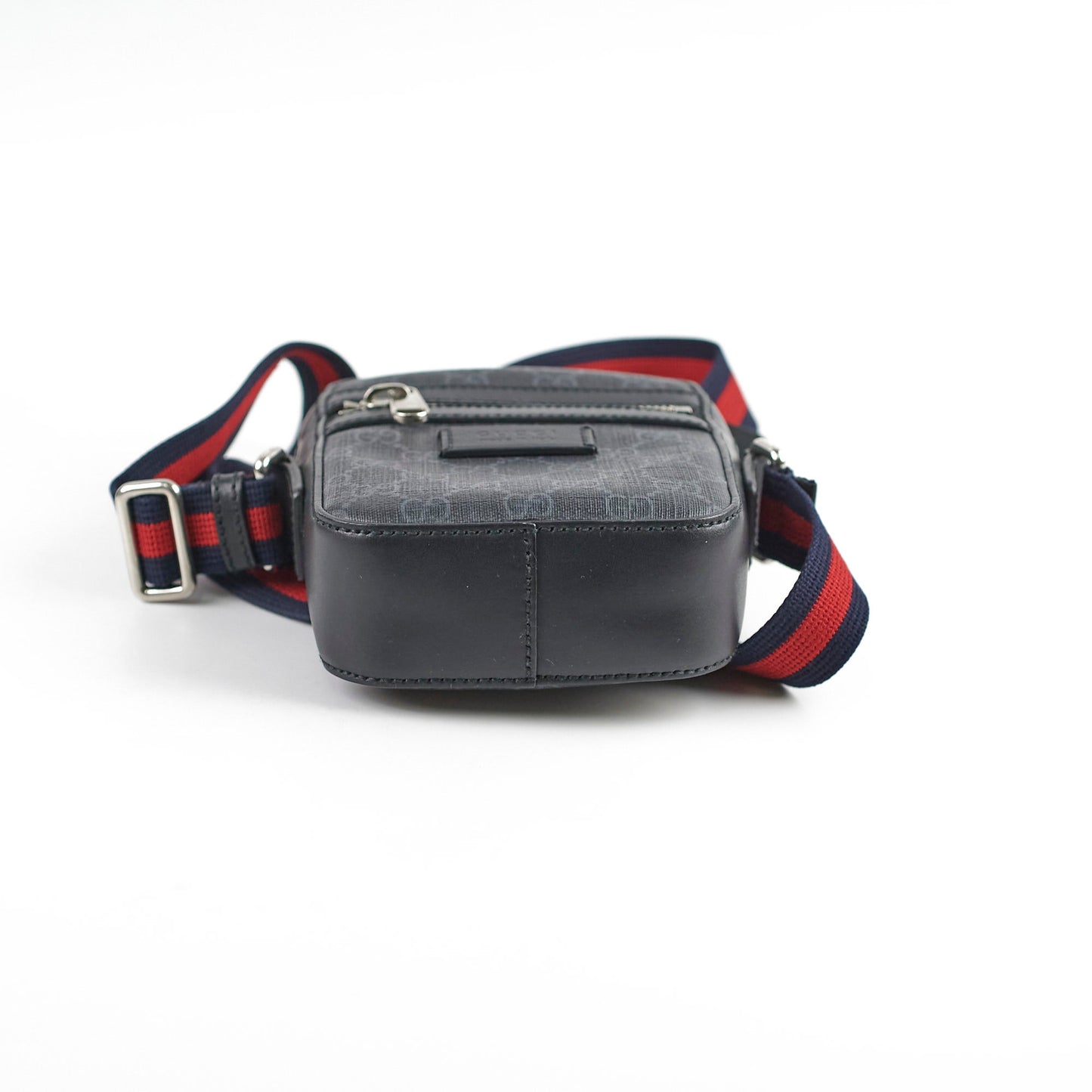 Gucci Supreme Messenger Bag Dark Grey Crossbody Bag