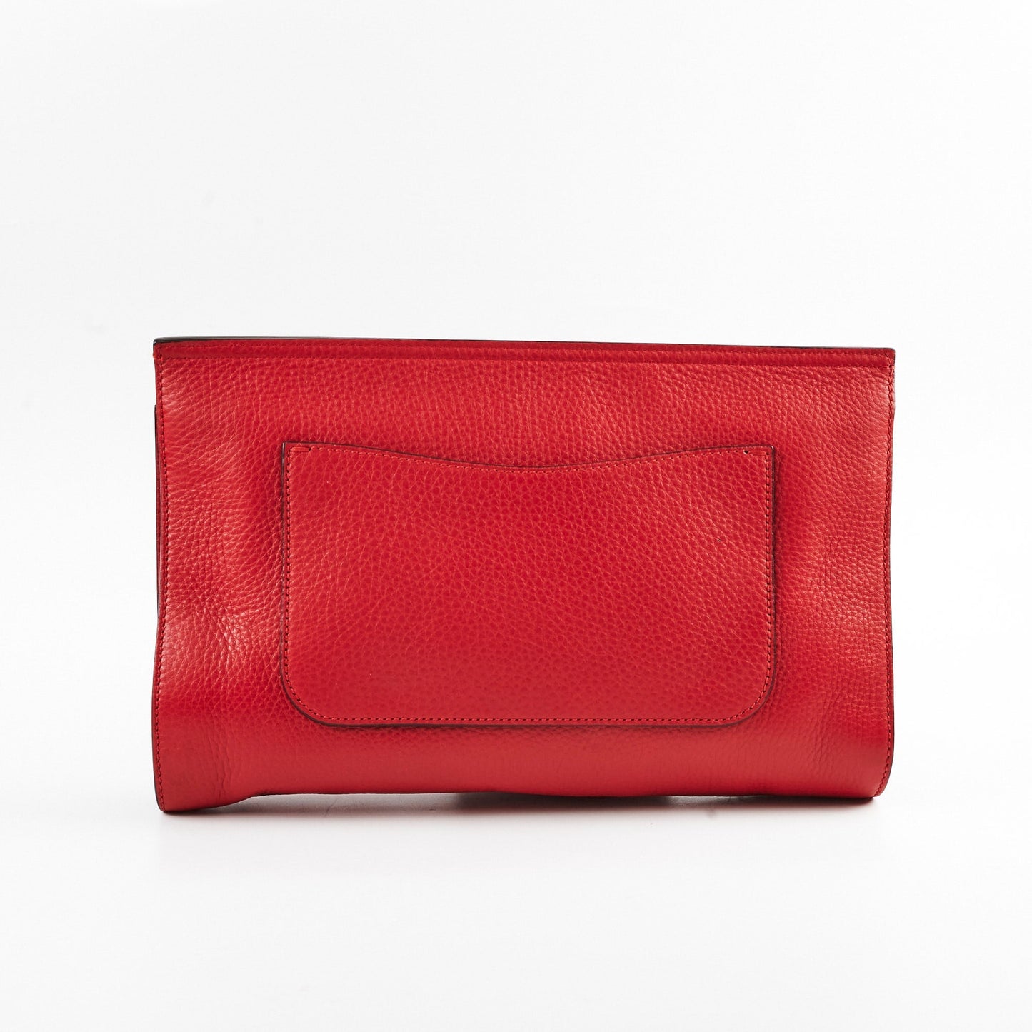 Gucci Bamboo Clutch Red Large Clutch Bag