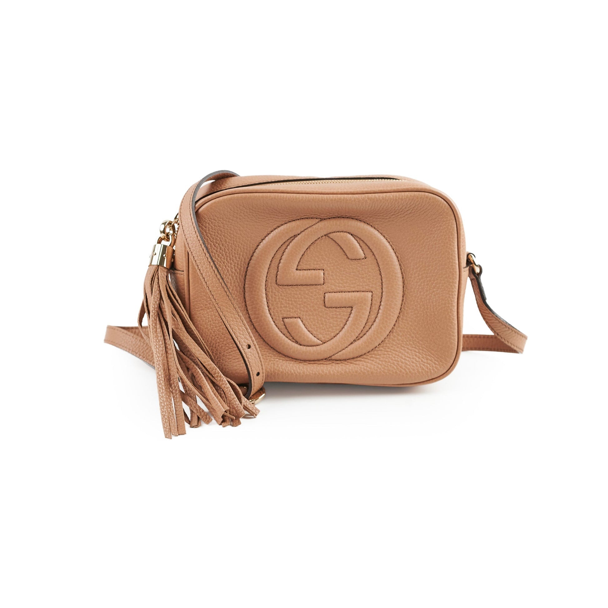 Gucci Soho Disco Crossbody Beige Crossbody Bag