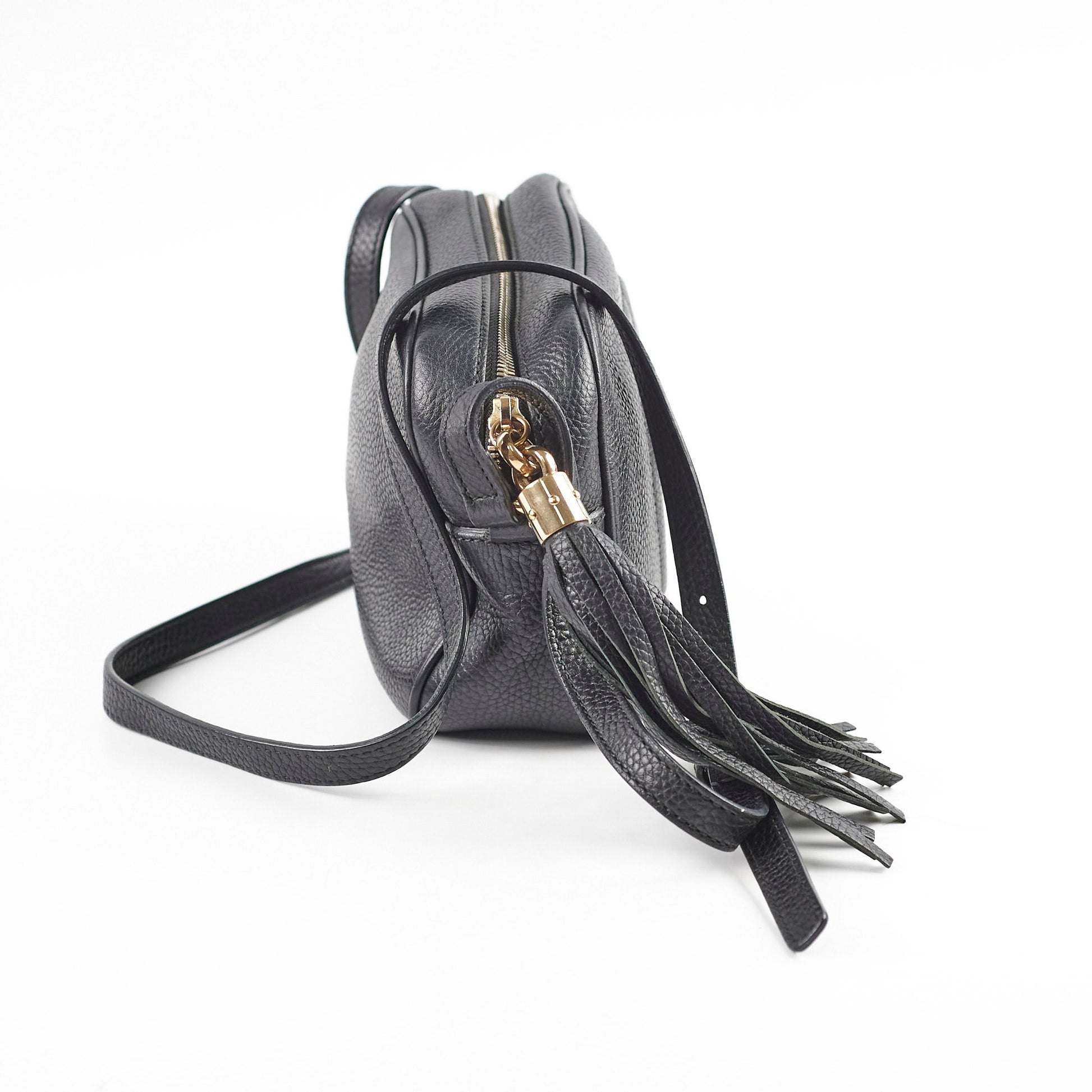 Gucci Soho Disco Crossbody Black Crossbody Bag Black Crossbody