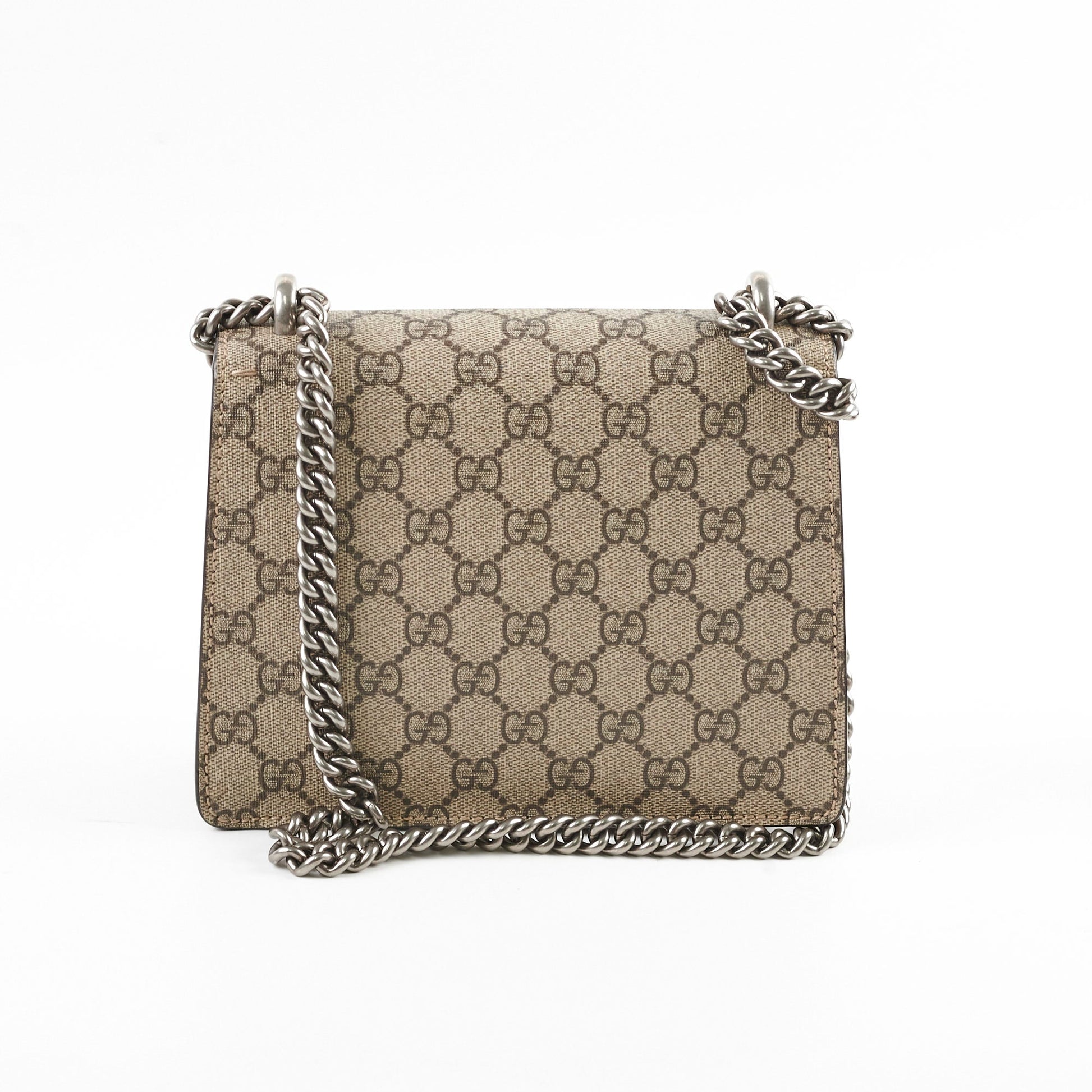 Gucci Supreme Dionysus Crossbody Bag Beige Mini
