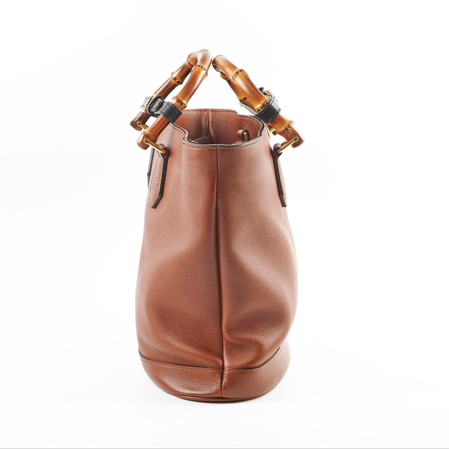 Gucci Diana Tote Leather Brown Tote Bag