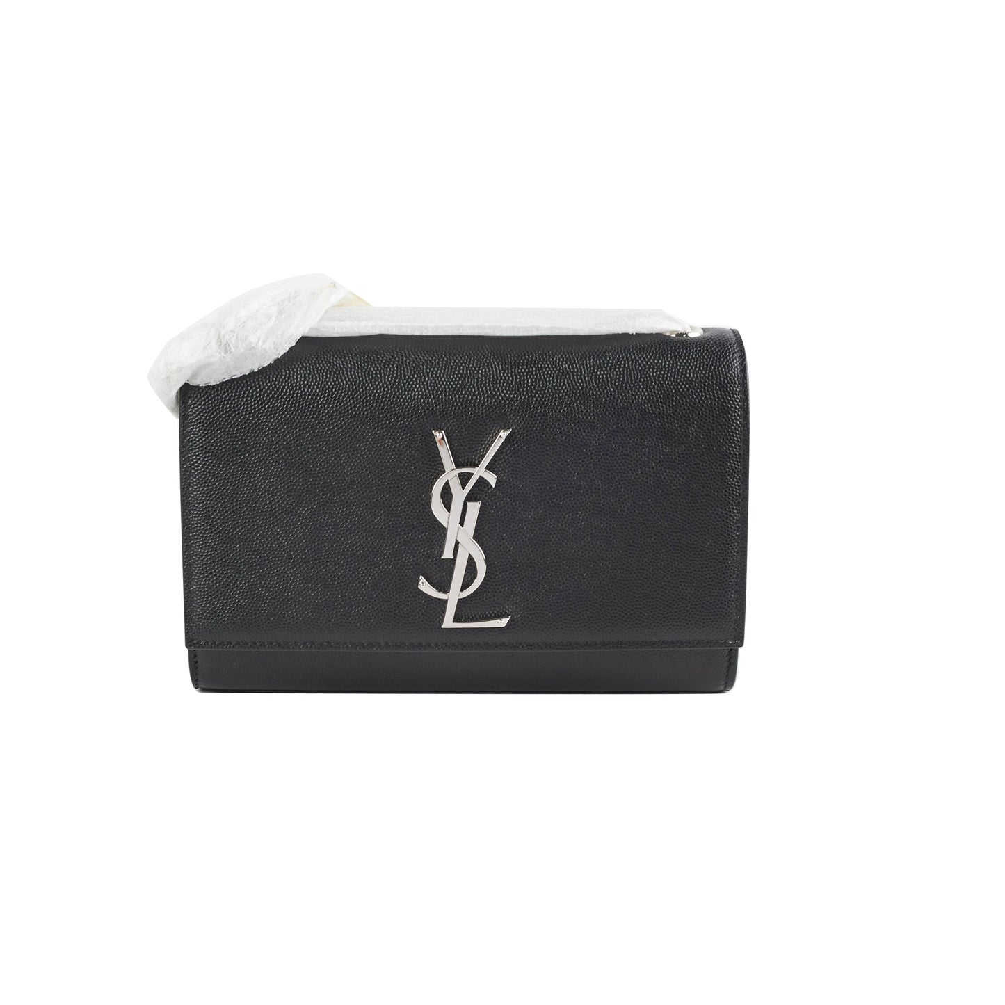 YSL Saint Laurent Kate Crossbody Bag Black Small Chain