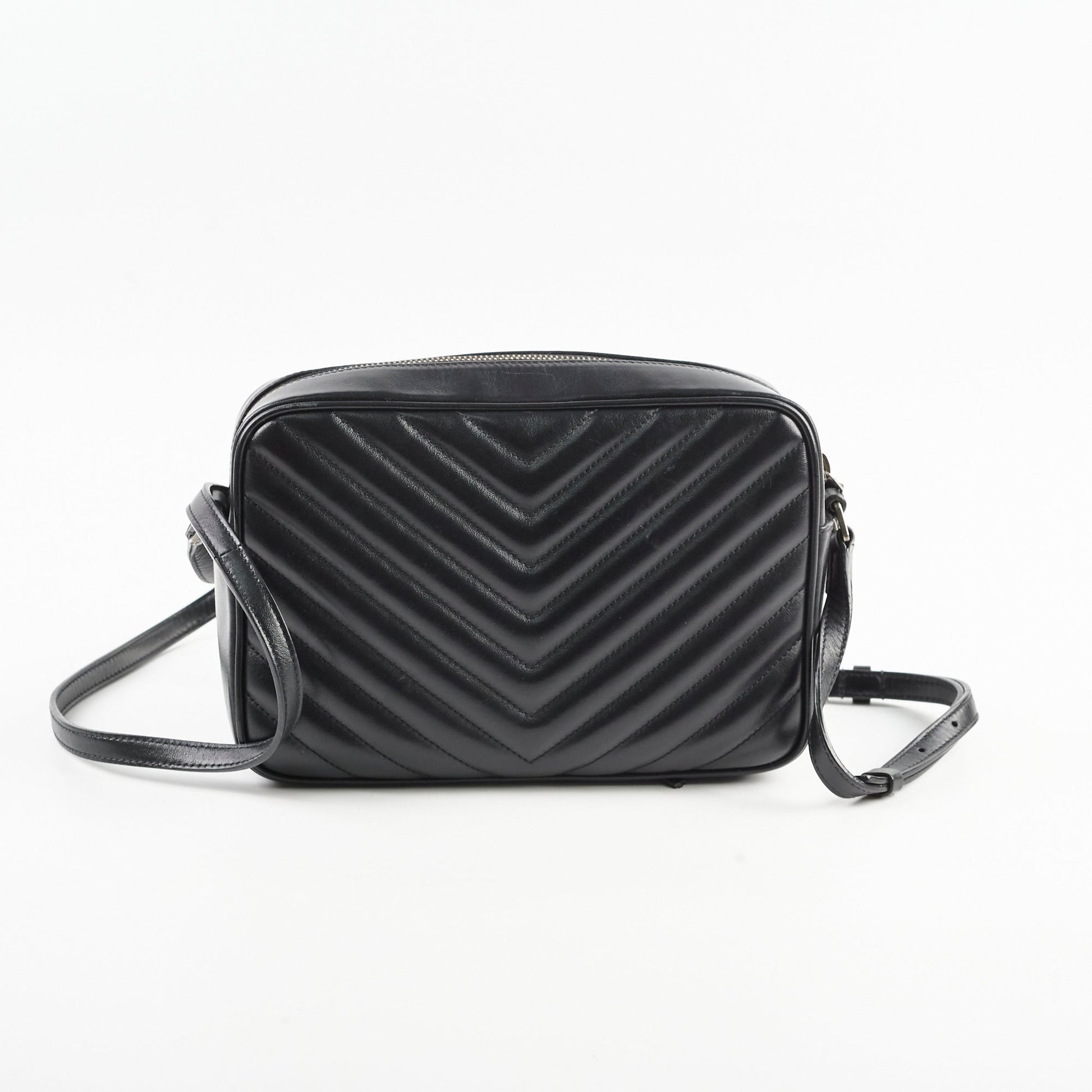 YSL Saint Laurent Lou Camera Bag Black Crossbody Bag Camera Black Bag