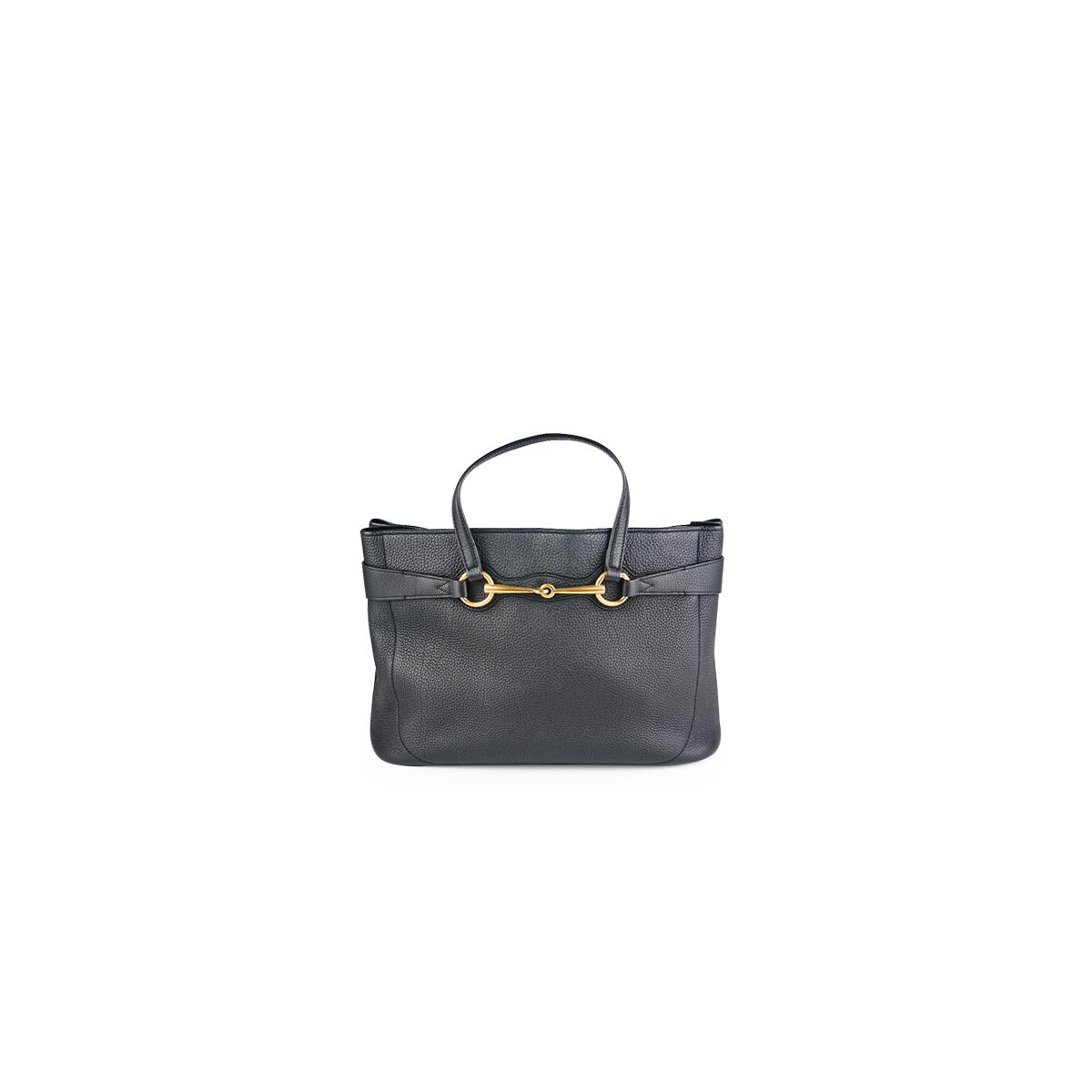 Gucci Bright Bit Convertible Tote Black Medium Tote Bag