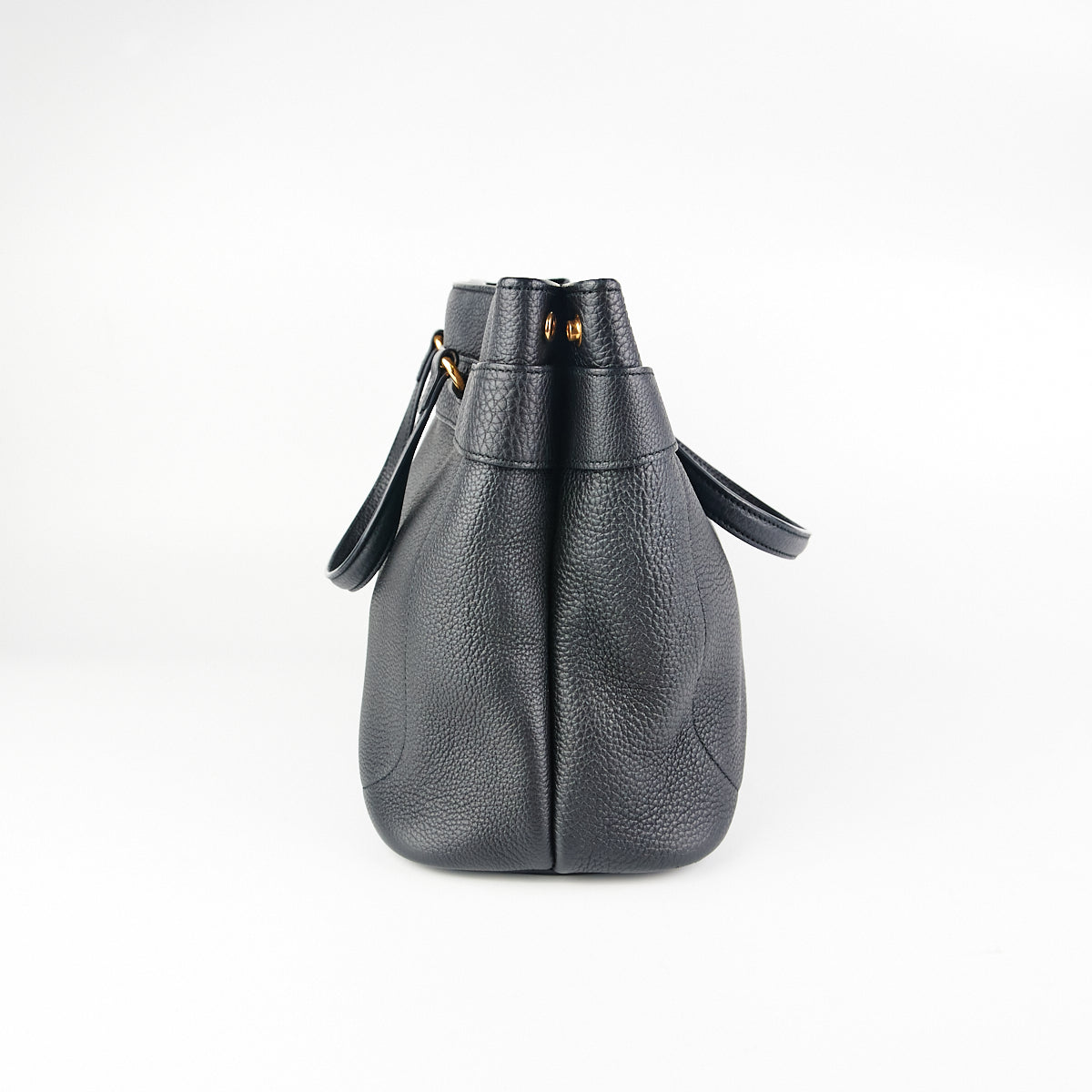 Gucci Bright Bit Convertible Tote Black Medium Tote Bag