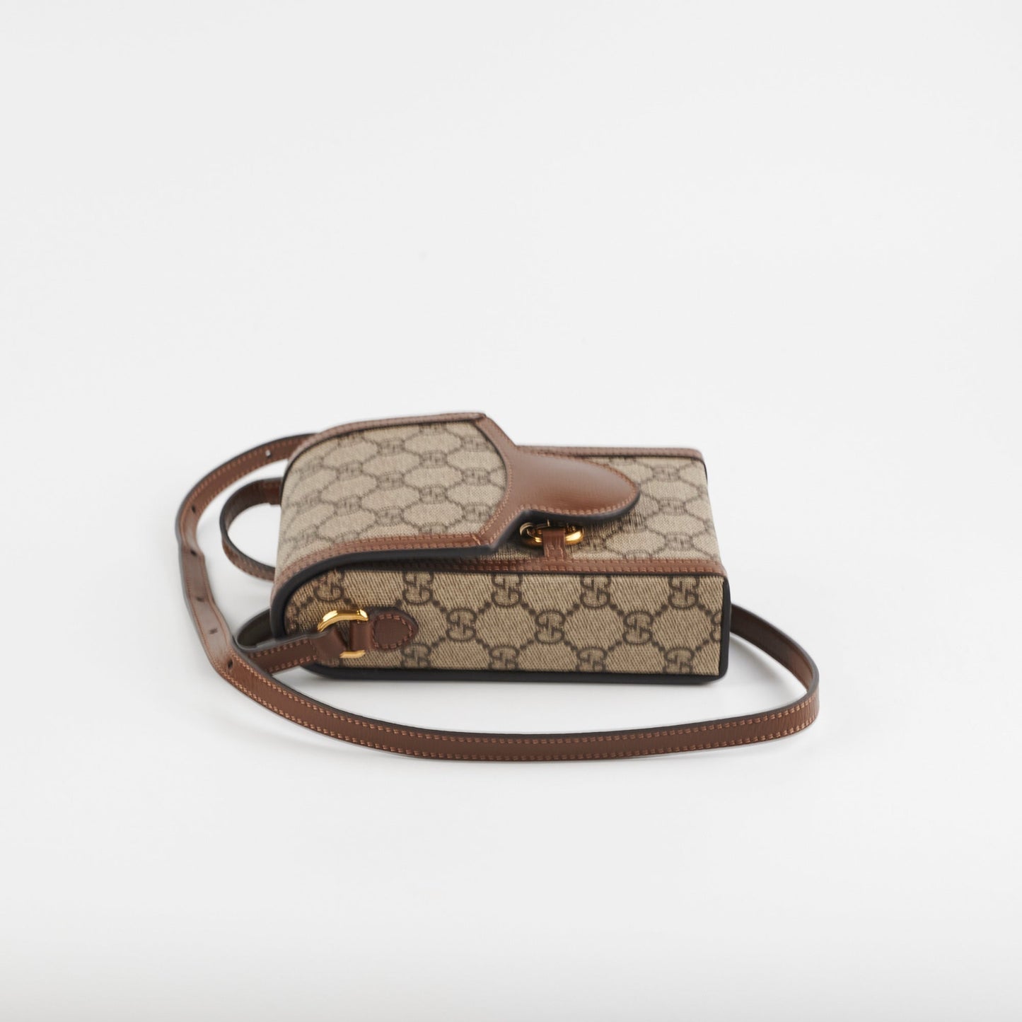 Gucci Vertical Horsebit Crossbody Bag Mini