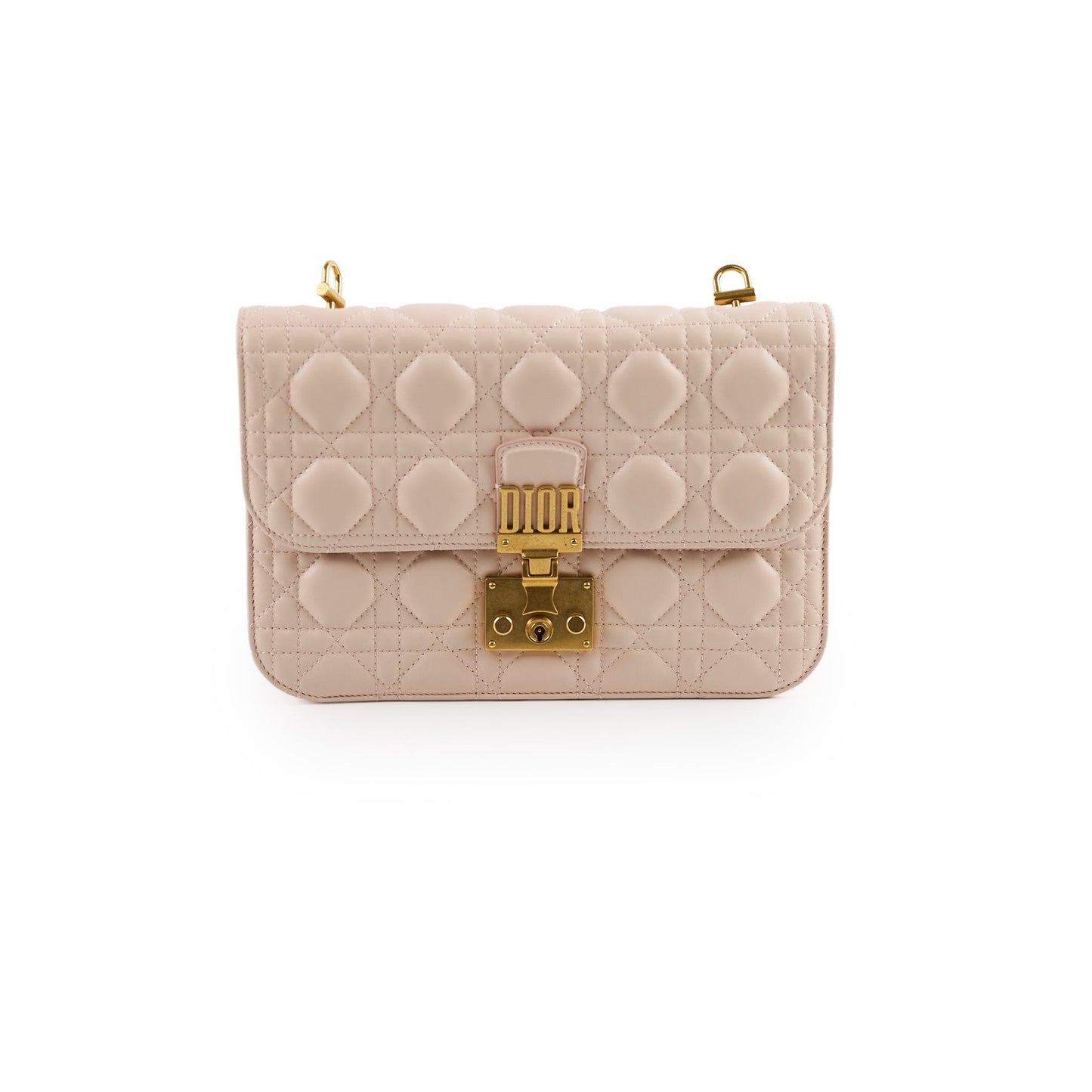 Dior Christian addict Bag Blush Flap Clutch Bag