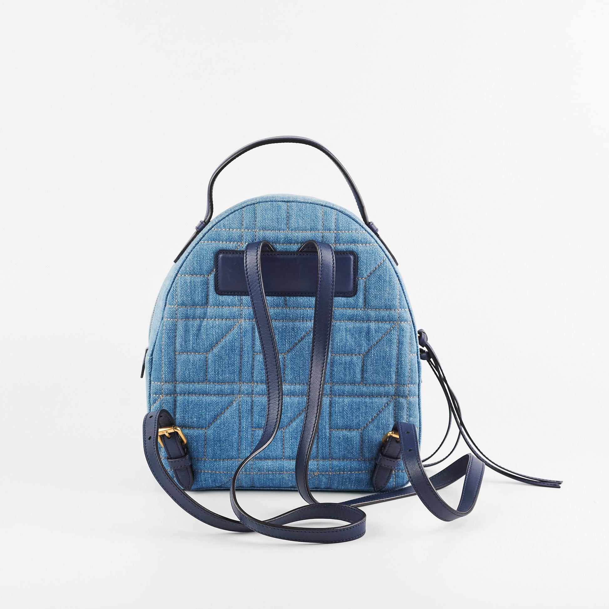 Gucci Marmont Pearl Backpack Denim
