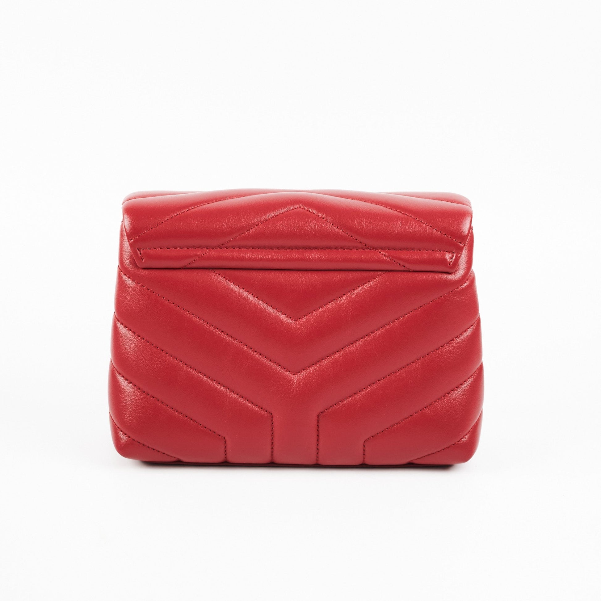 YSL Saint Laurent Lou Lou Crossbody Bag Red Toy