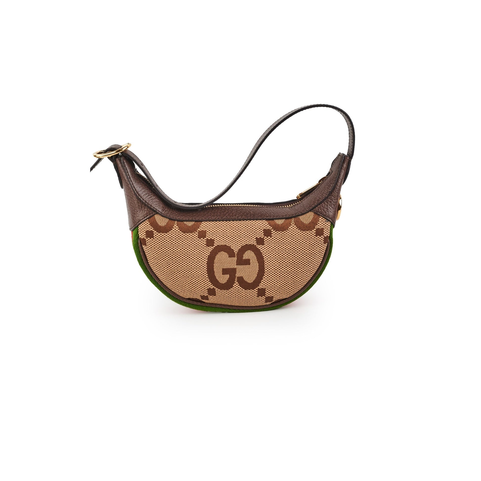 Gucci Ophidia Jumbo Handbag Brown Mini Travel Bag