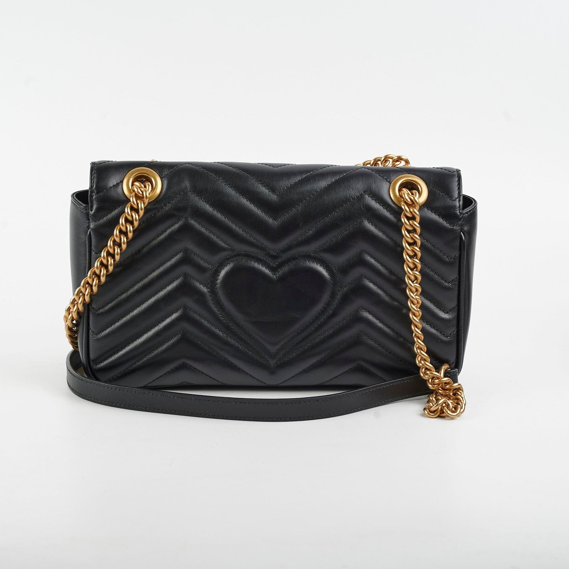 Gucci Marmont Crossbody Bag Black Small 4