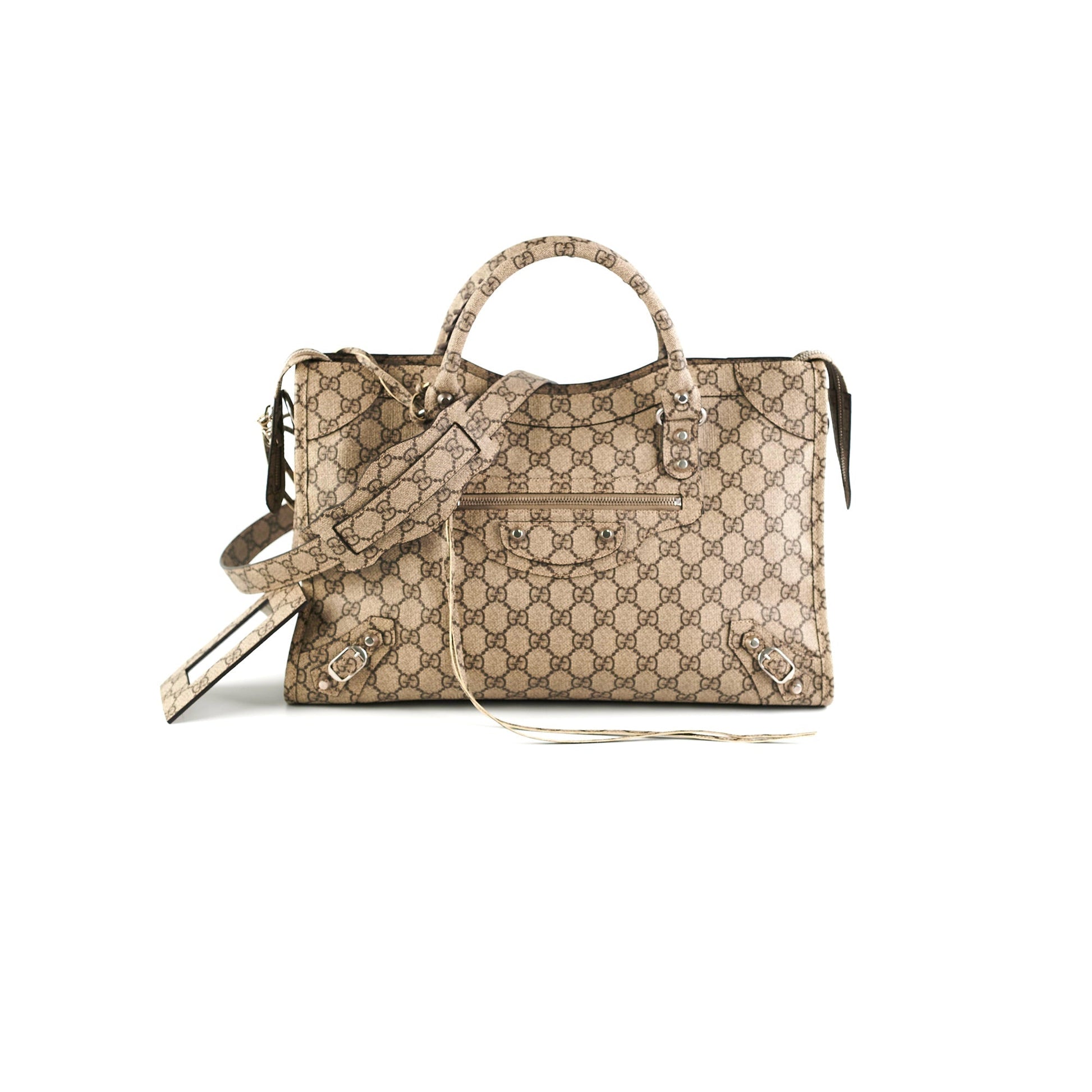 Gucci Balenciga The Hacker Projoect Classic City Bag Canvas Travel Bag
