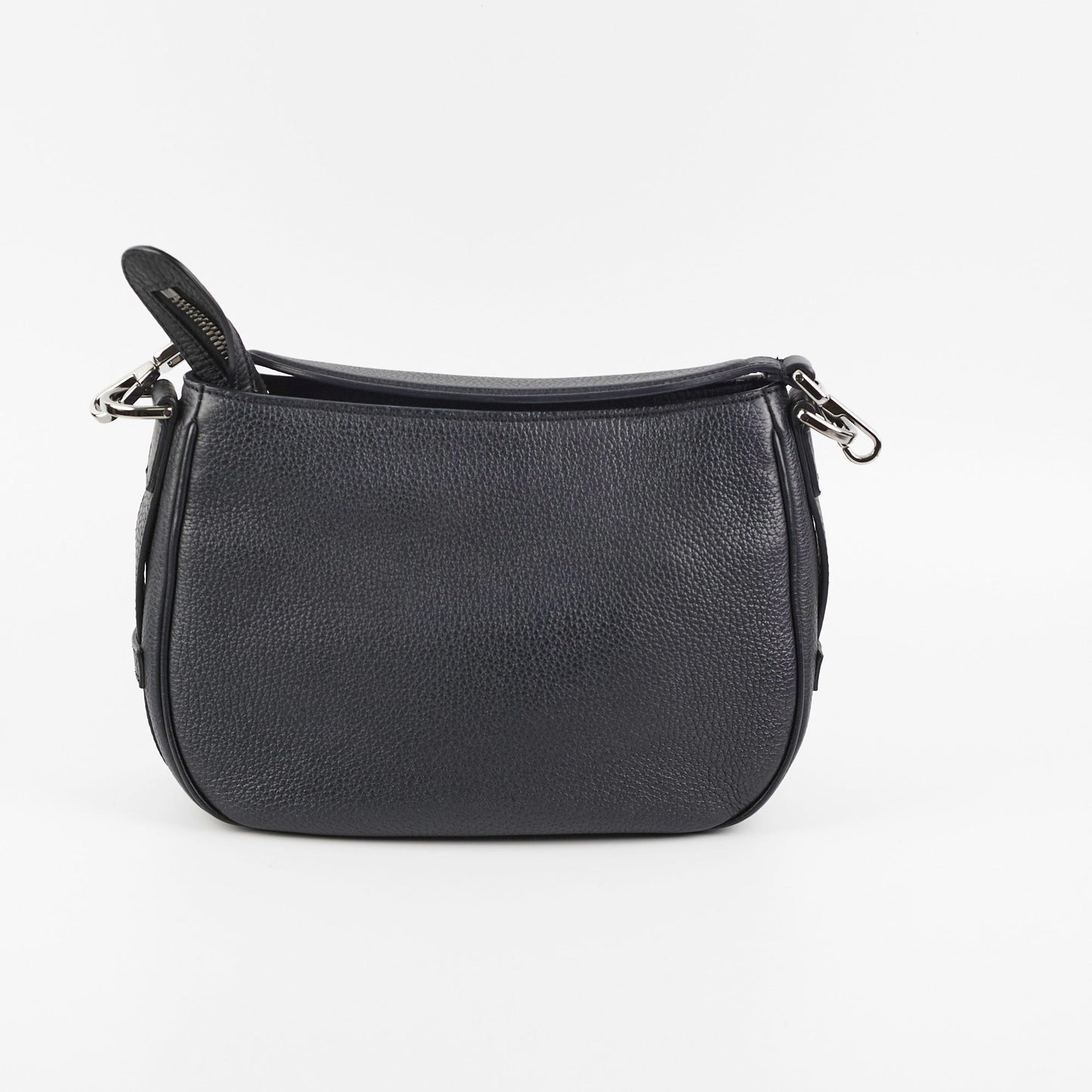 Dior Christian Soft Saddle Grained Calfskin Bag Black Mini Travel Bag