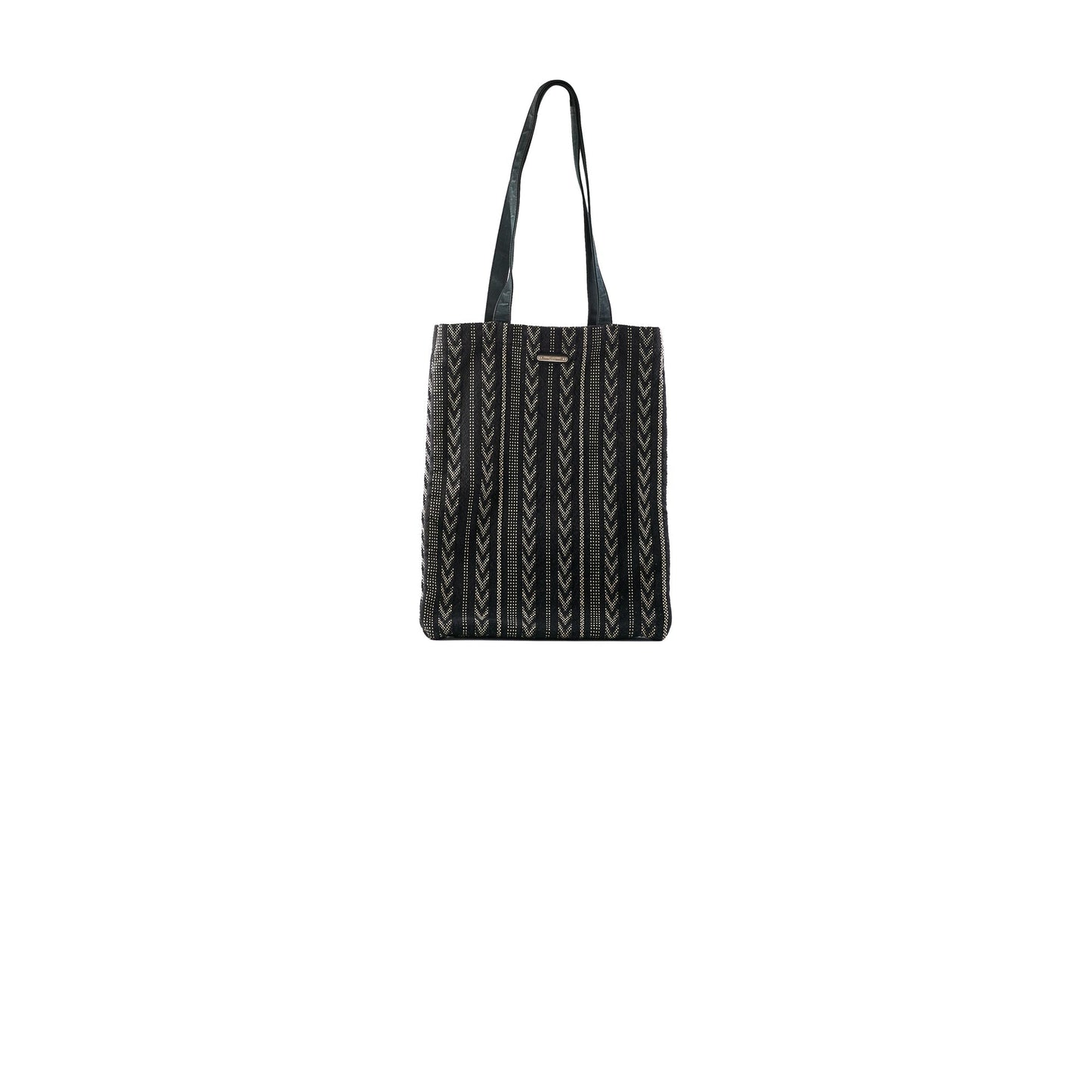 YSL Saint Laurent Anitbe Flat Tote Black Medium Shoes